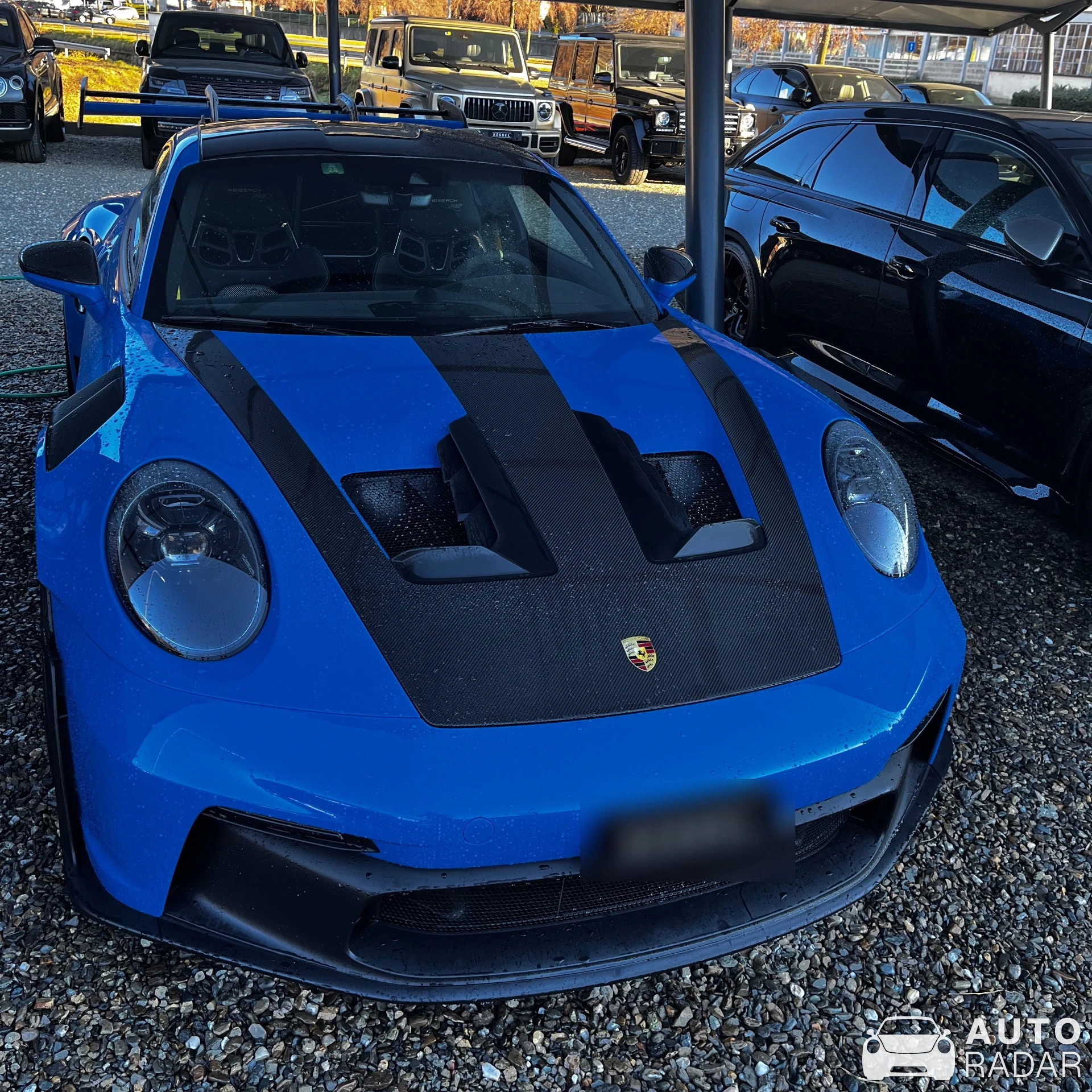 Porsche 992 GT3 RS MkI spotted in Lugano, Svizzera