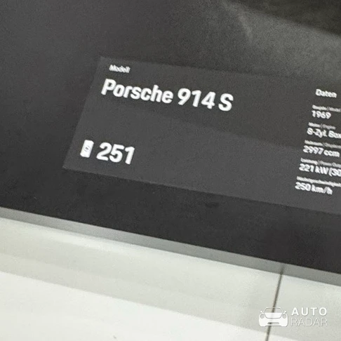 Porsche 914 S spotted in Stuttgart