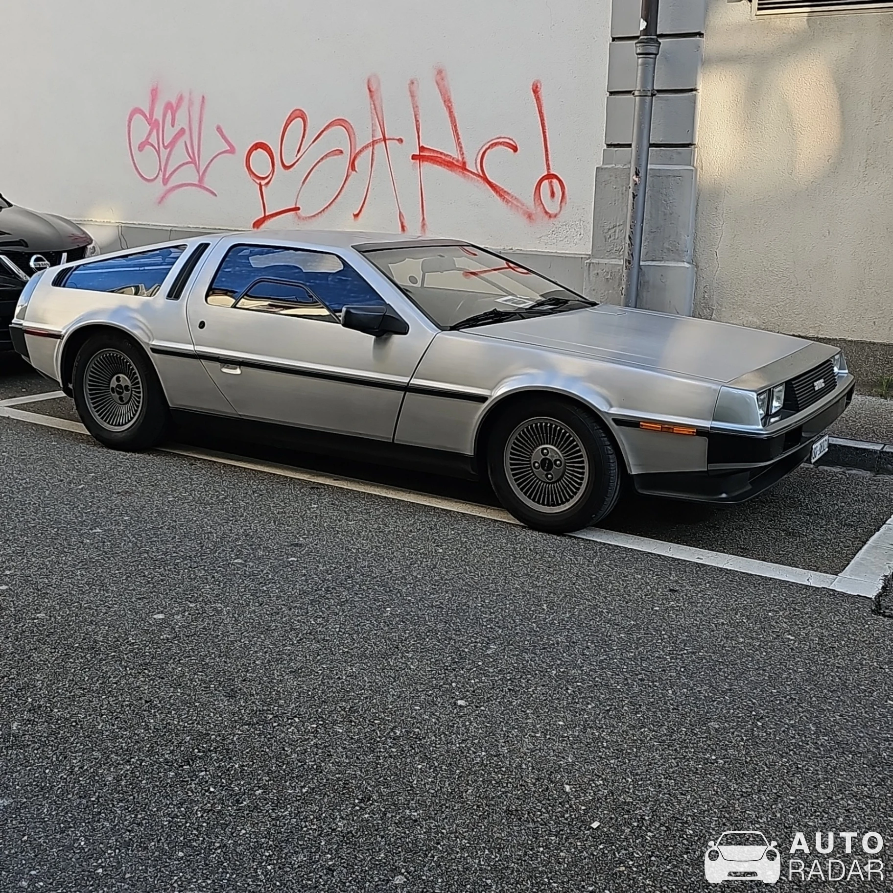 DeLorean DMC-12 spotted in St. Gallen, Switzerland