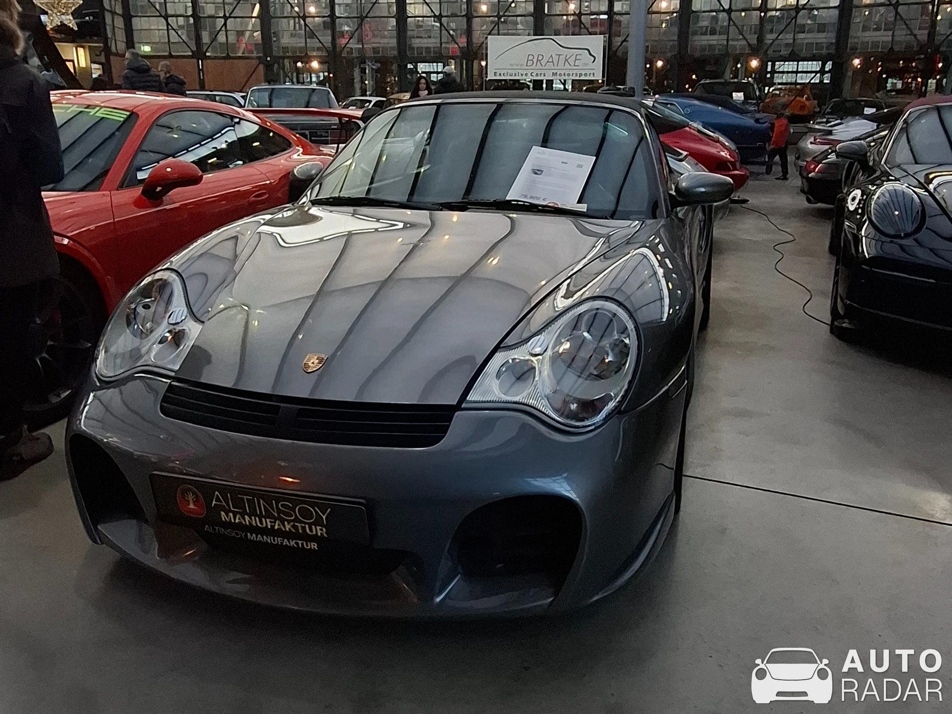 Porsche TechArt 996 Turbo Cabriolet spotted in Düsseldorf