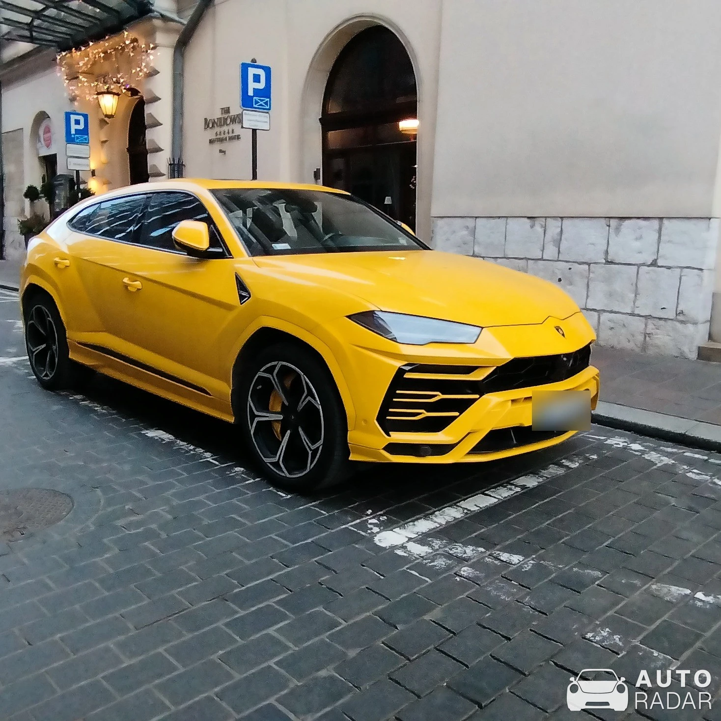 Lamborghini Urus spotted in Kraków, Poland