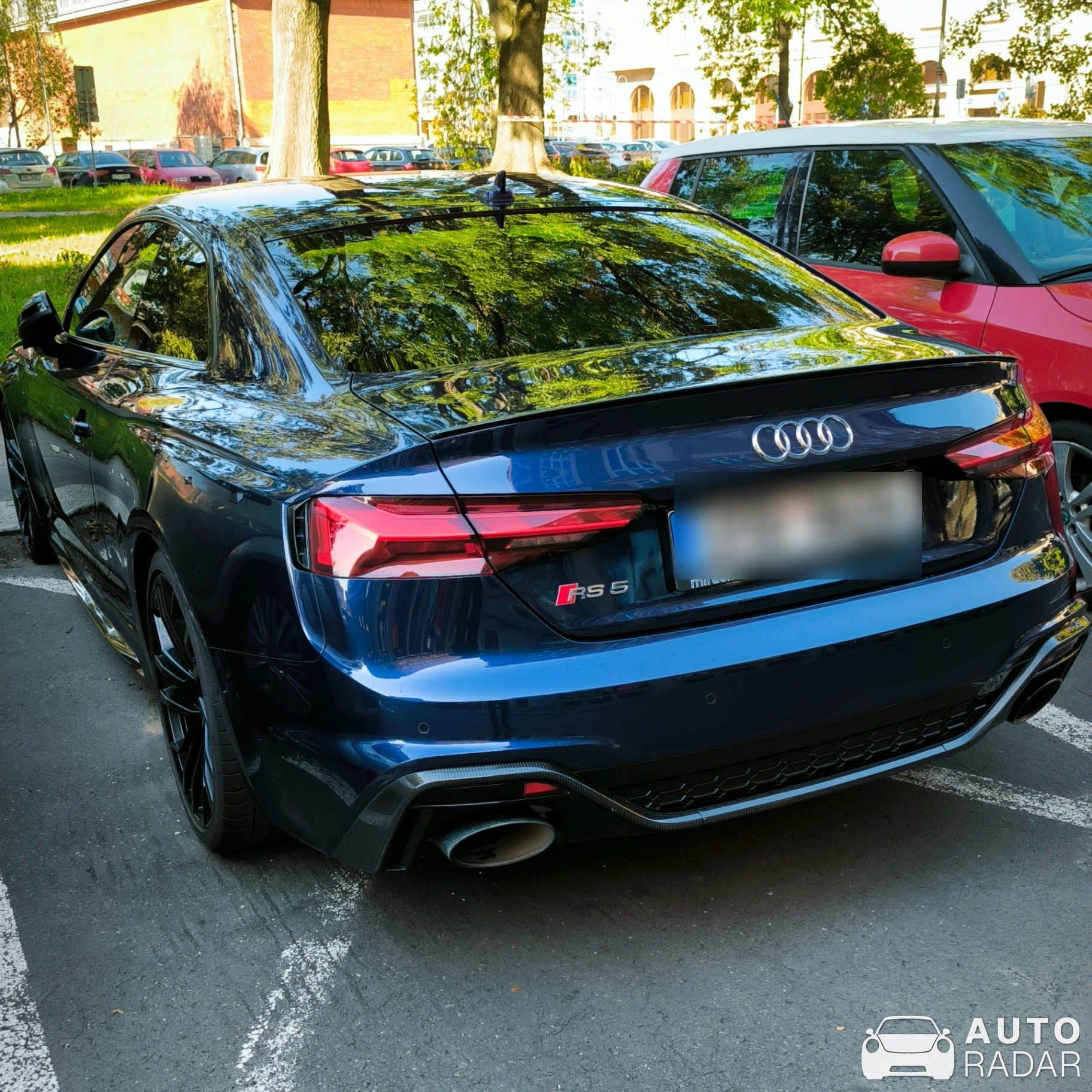 Audi RS5 B9 2021 spotted