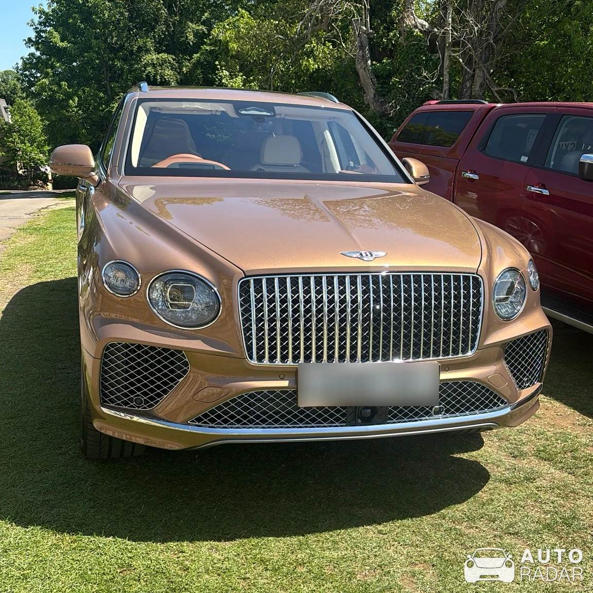 Bentley Bentayga Azure spotted