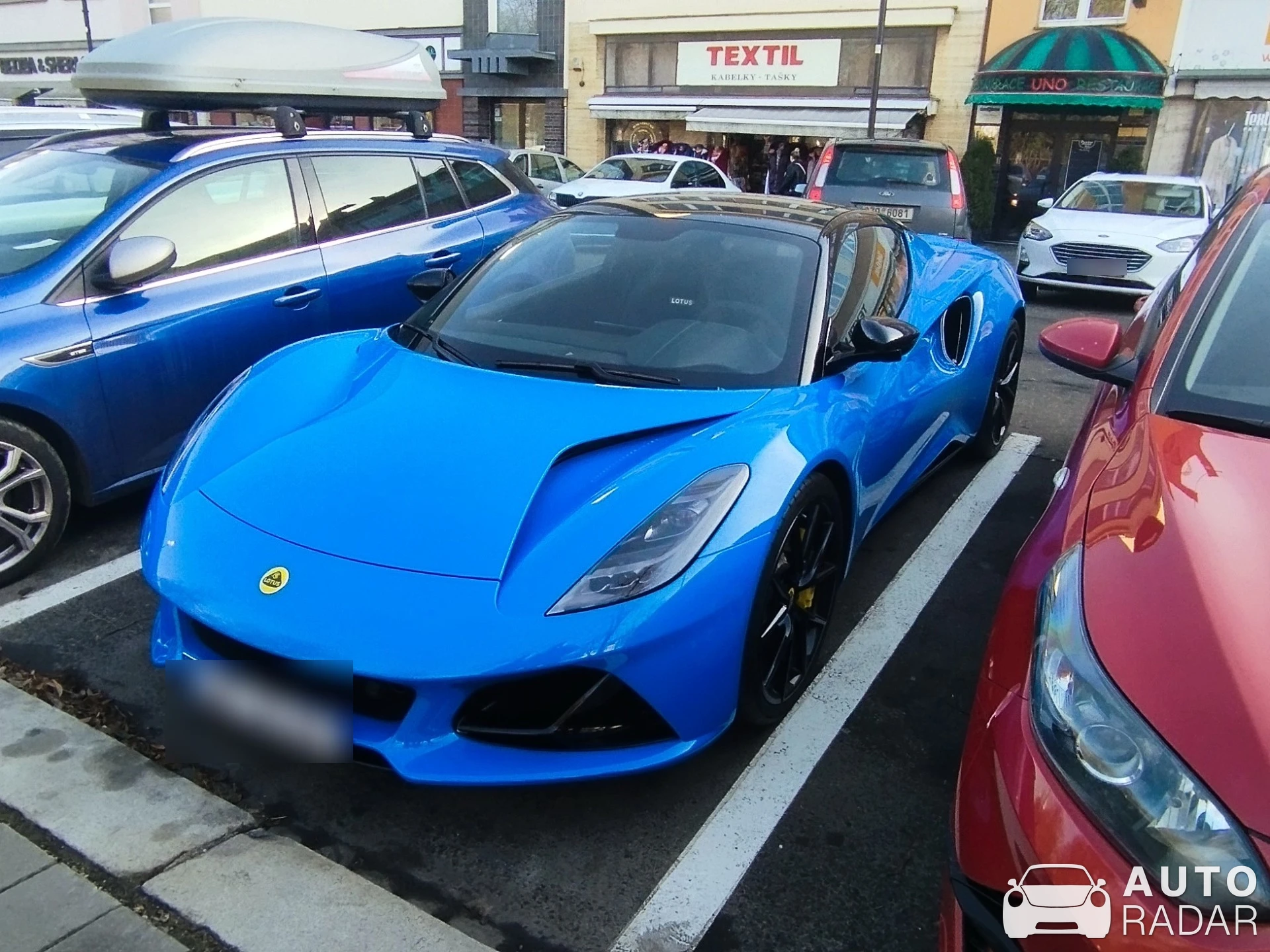 Lotus Emira V6 First Edition spotted in Kroměříž, Česko