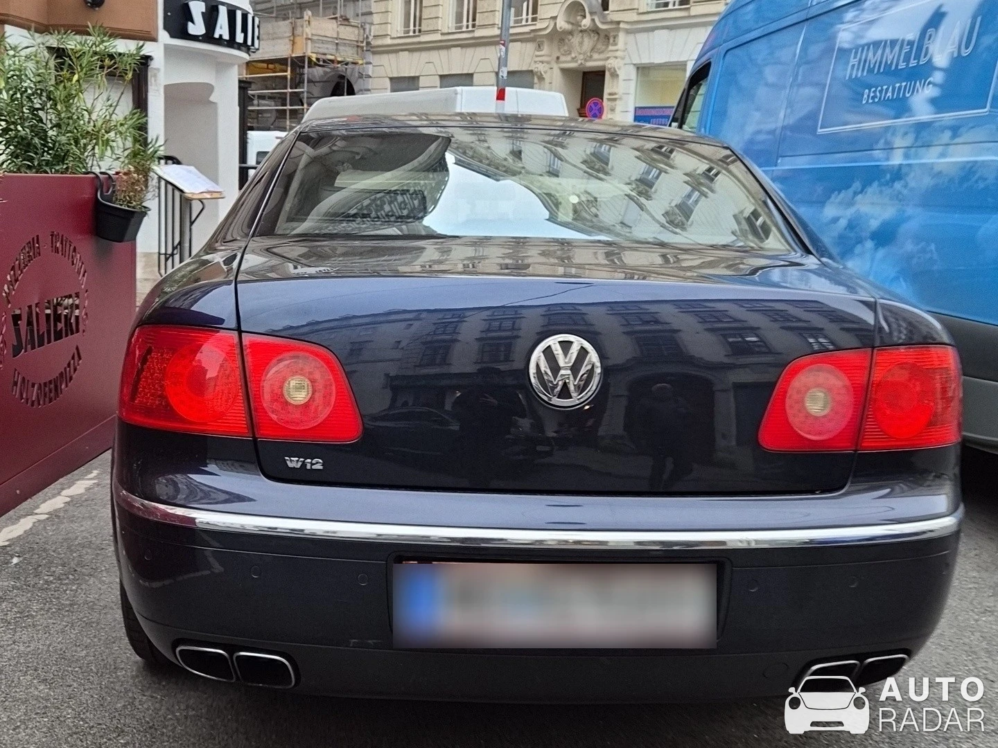 Volkswagen Passat W12 spotted in Vienna