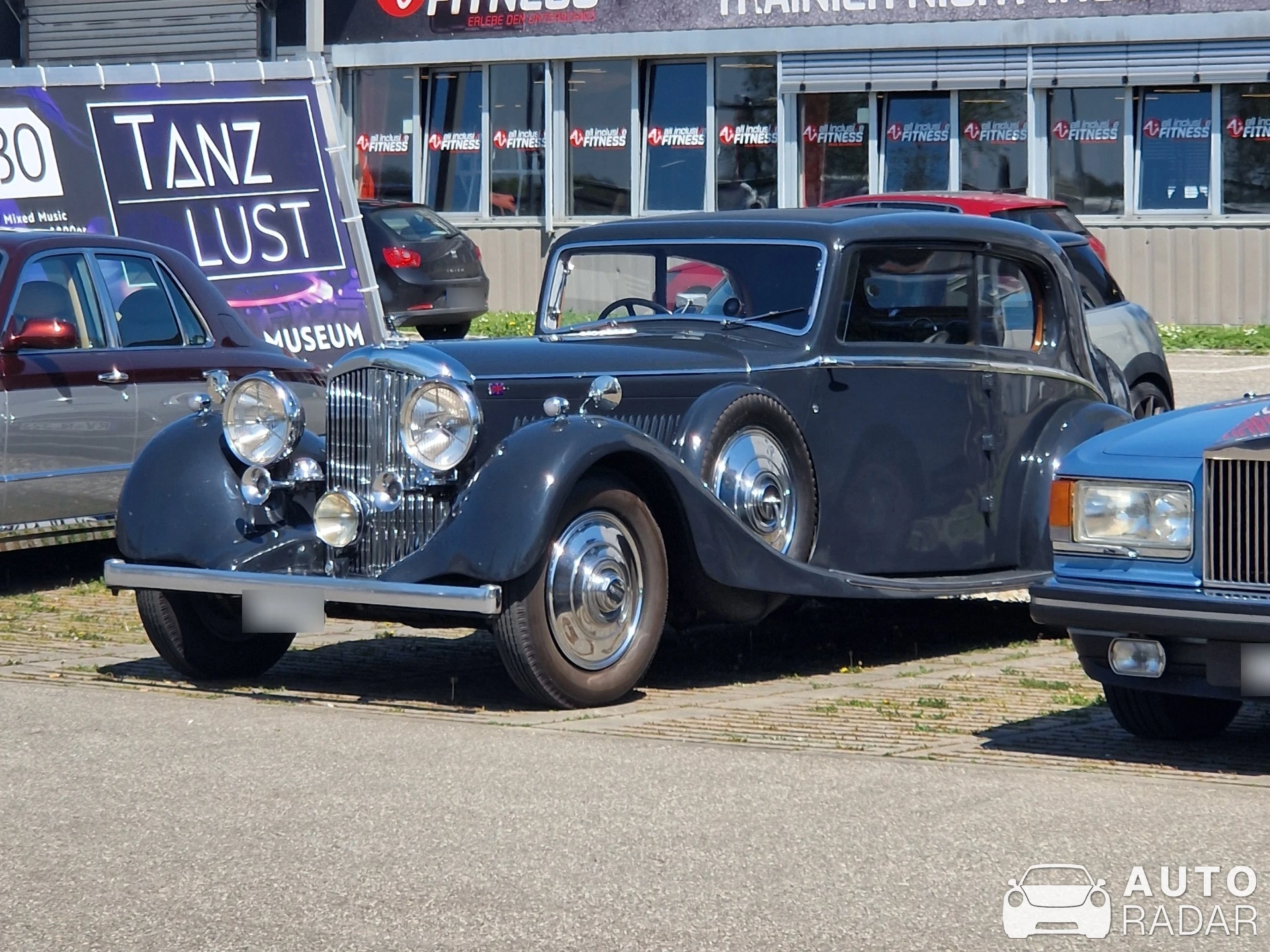 Bentley 3 1/2 Litre Sedanca Coupe spotted in Friedrichshafen