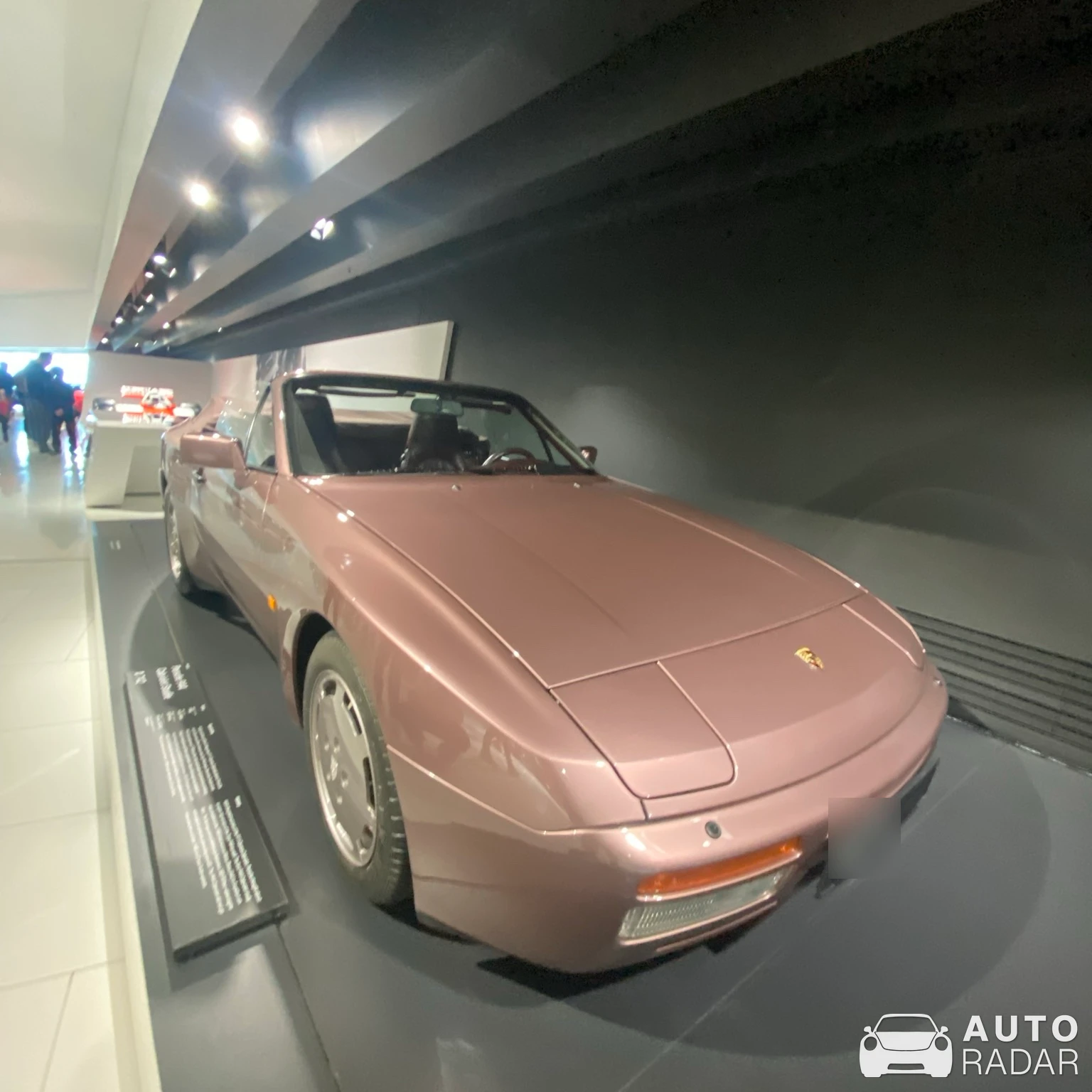 Porsche 944 Cabriolet Studie spotted in Stuttgart