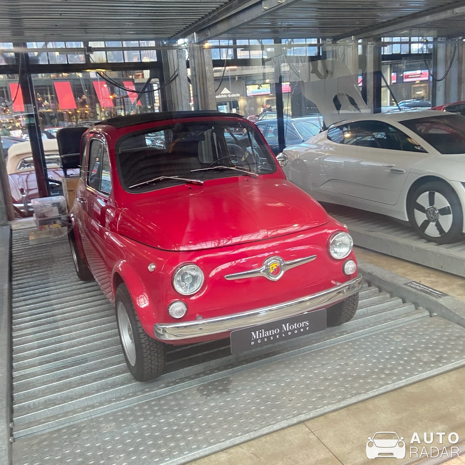 Abarth 595 spotted in Düsseldorf, Deutschland