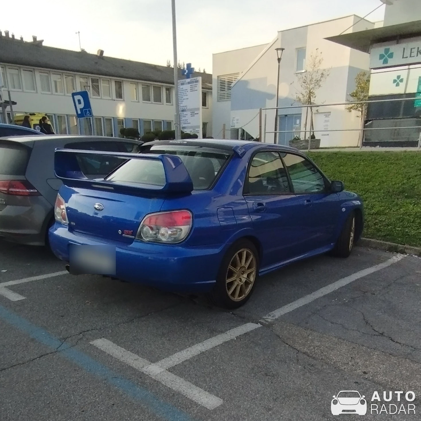Subaru Impreza WRX STI spotted in Lenart, Slovenia