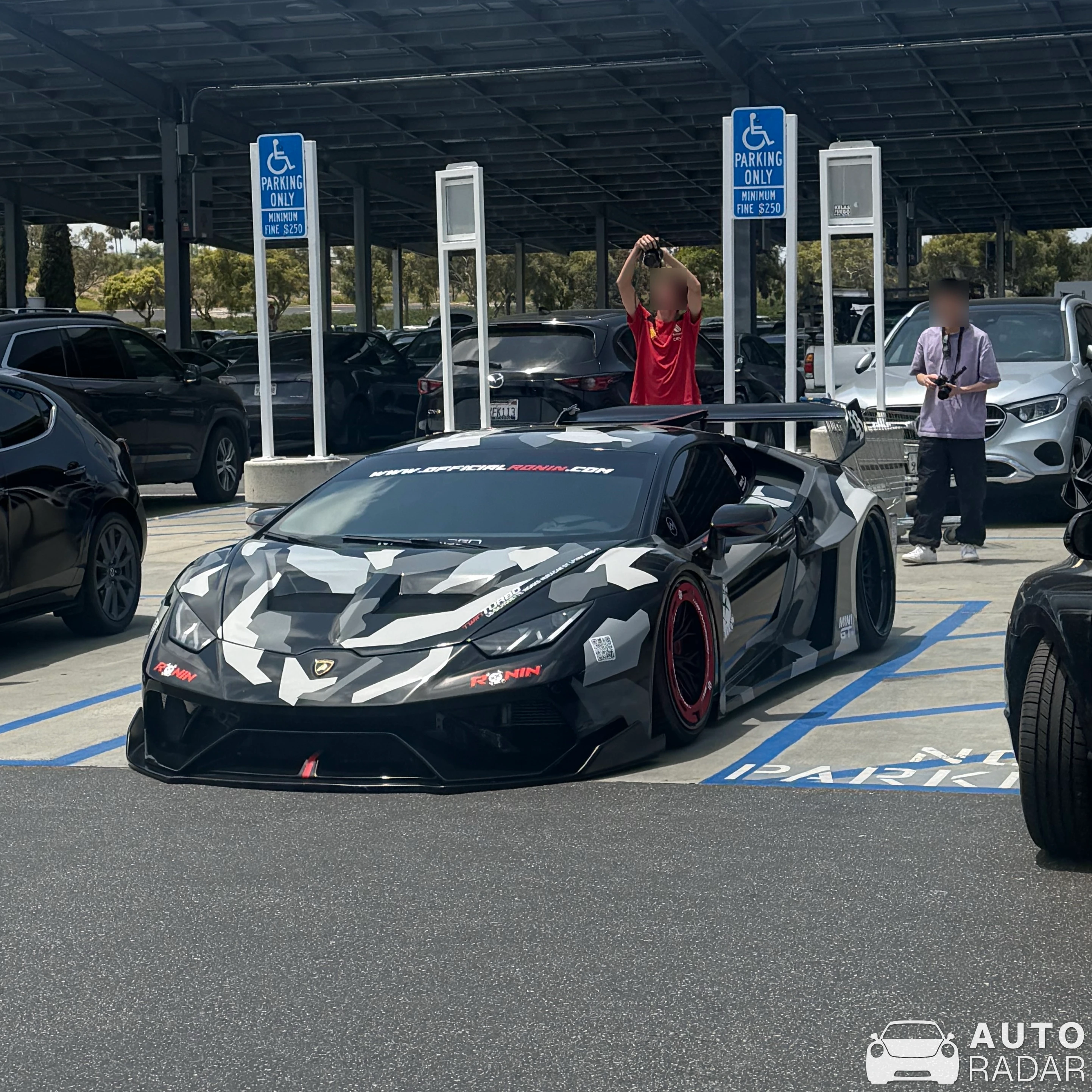 Lamborghini Huracán LP610-4 Liberty Walk LB Performance spotted in Costa Mesa
