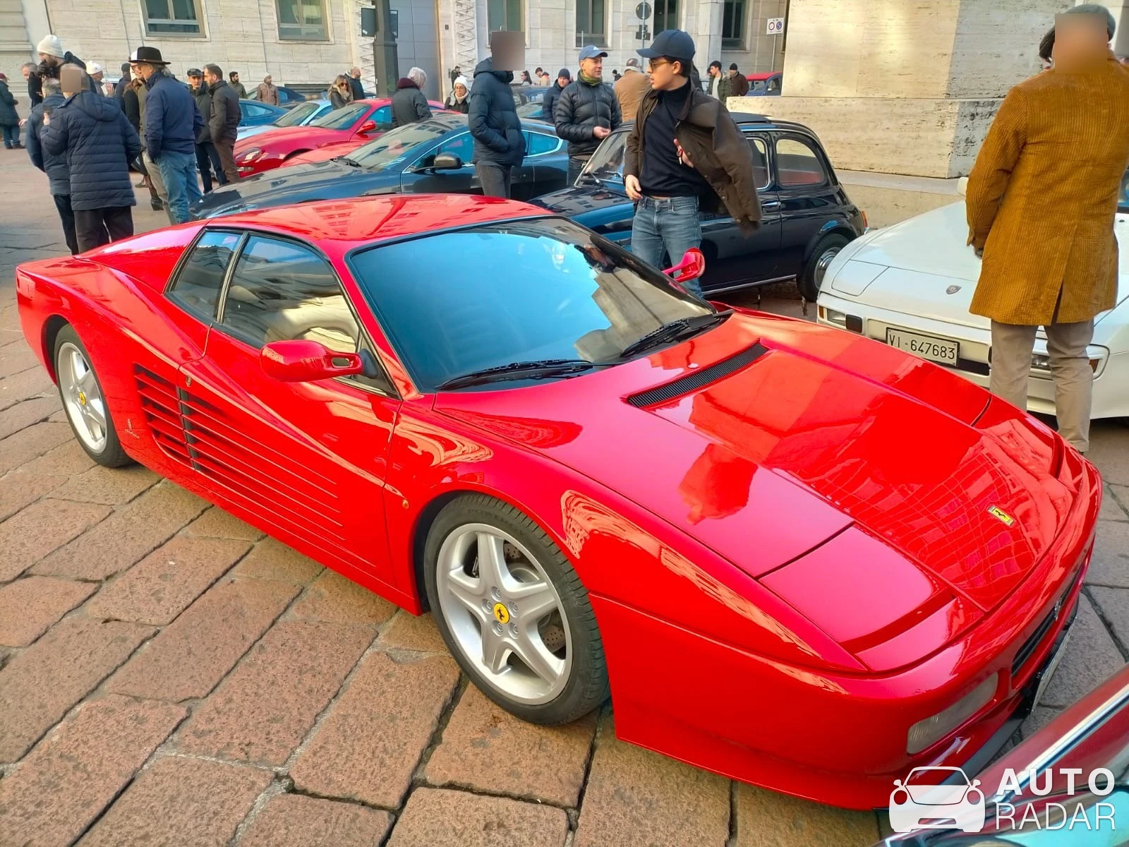 Ferrari 512 TR spotted in Milano, Italy