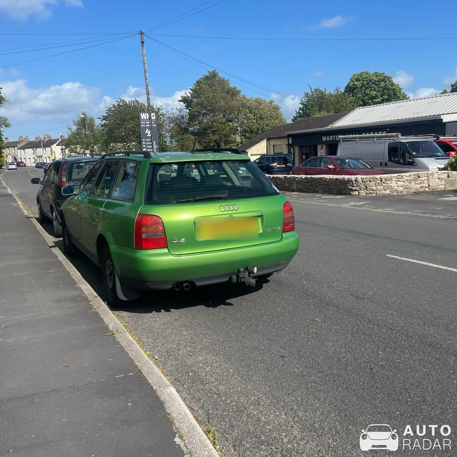 Audi A4 Avant B9 spotted in Warton
