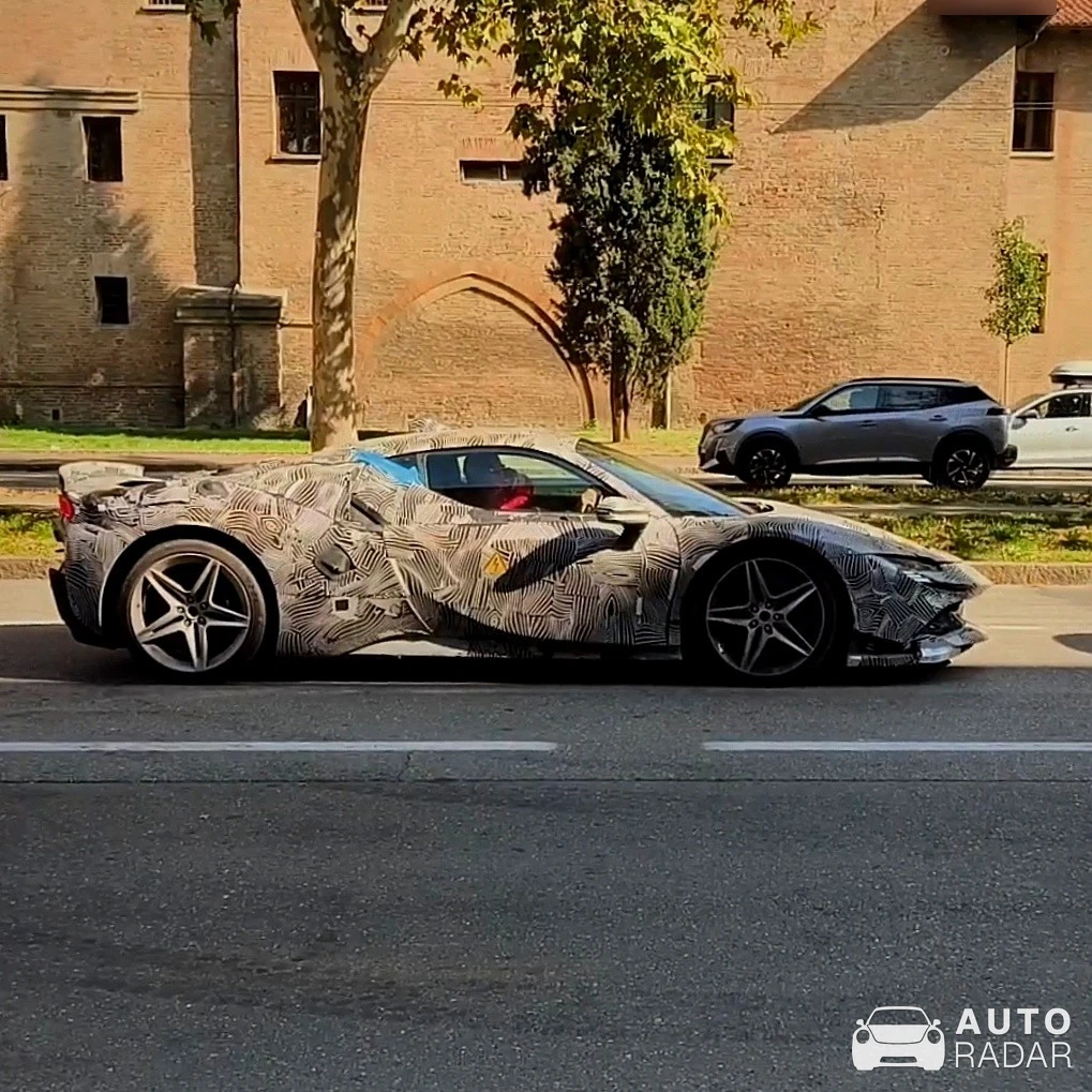 Ferrari SF90 Stradale Mule spotted in Bologna