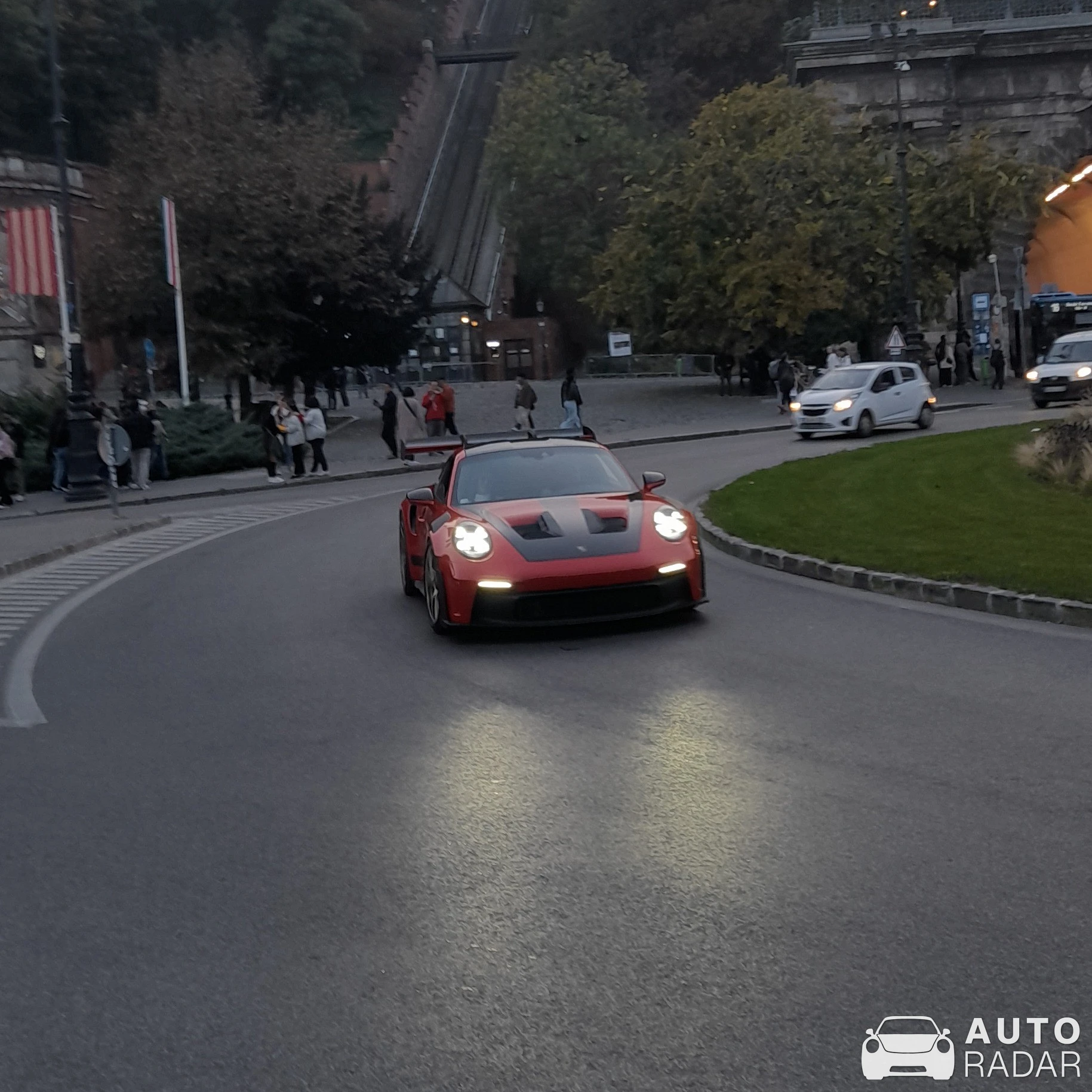 Porsche 992 GT3 RS MkI spotted in Budapest, Magyarország