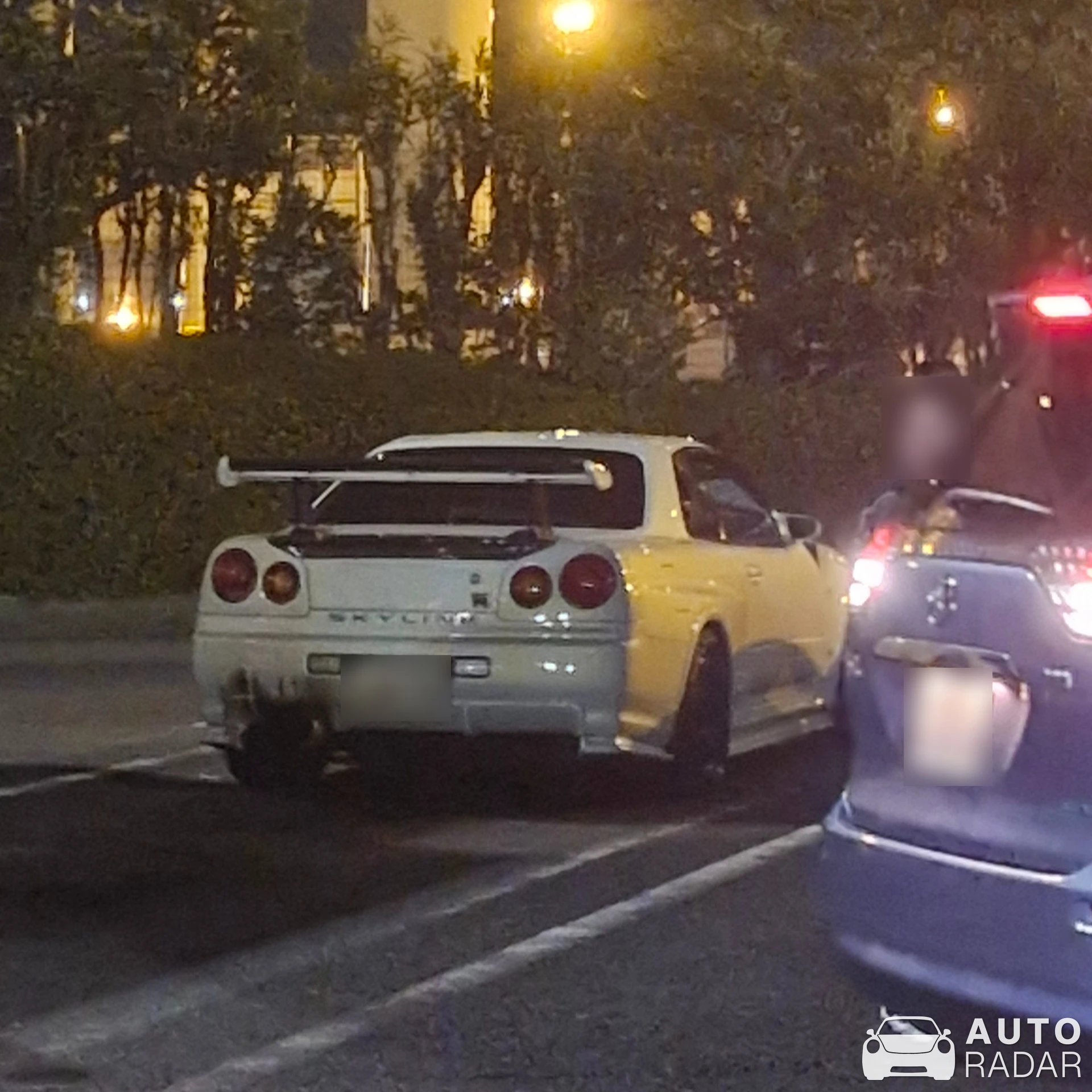 Nissan Skyline R34 GT-R spotted in Shinjuku City, Japan