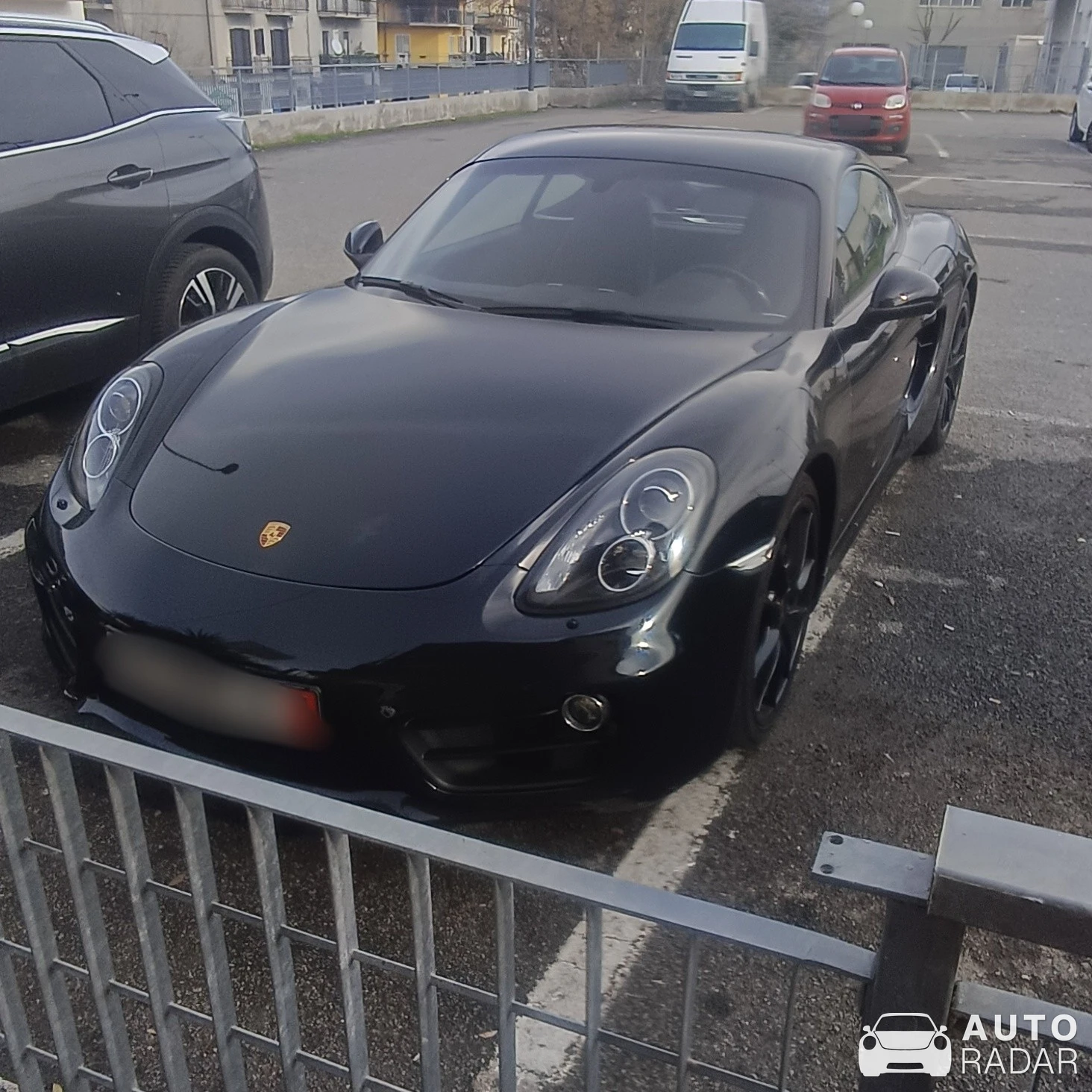 Porsche 981 Cayman spotted in Sant'Arcangelo, Italy