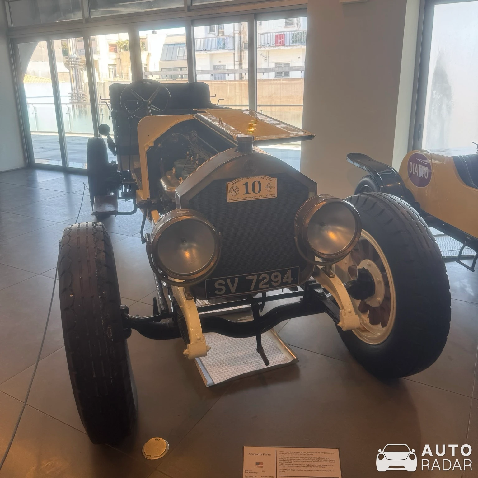 American LaFrance  Type 12 spotted in Athina