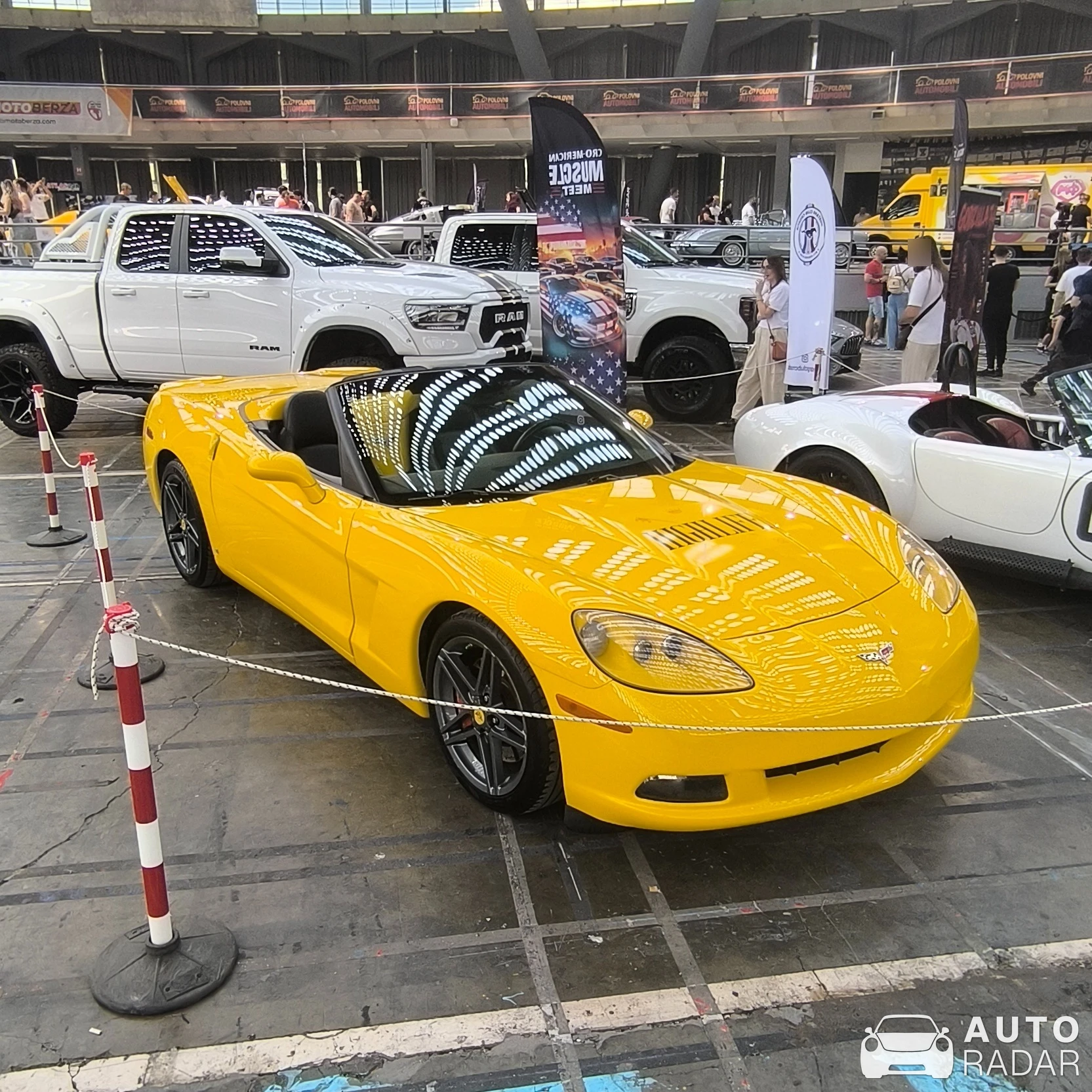 Chevrolet Corvette C6 Convertible spotted in Belgrade