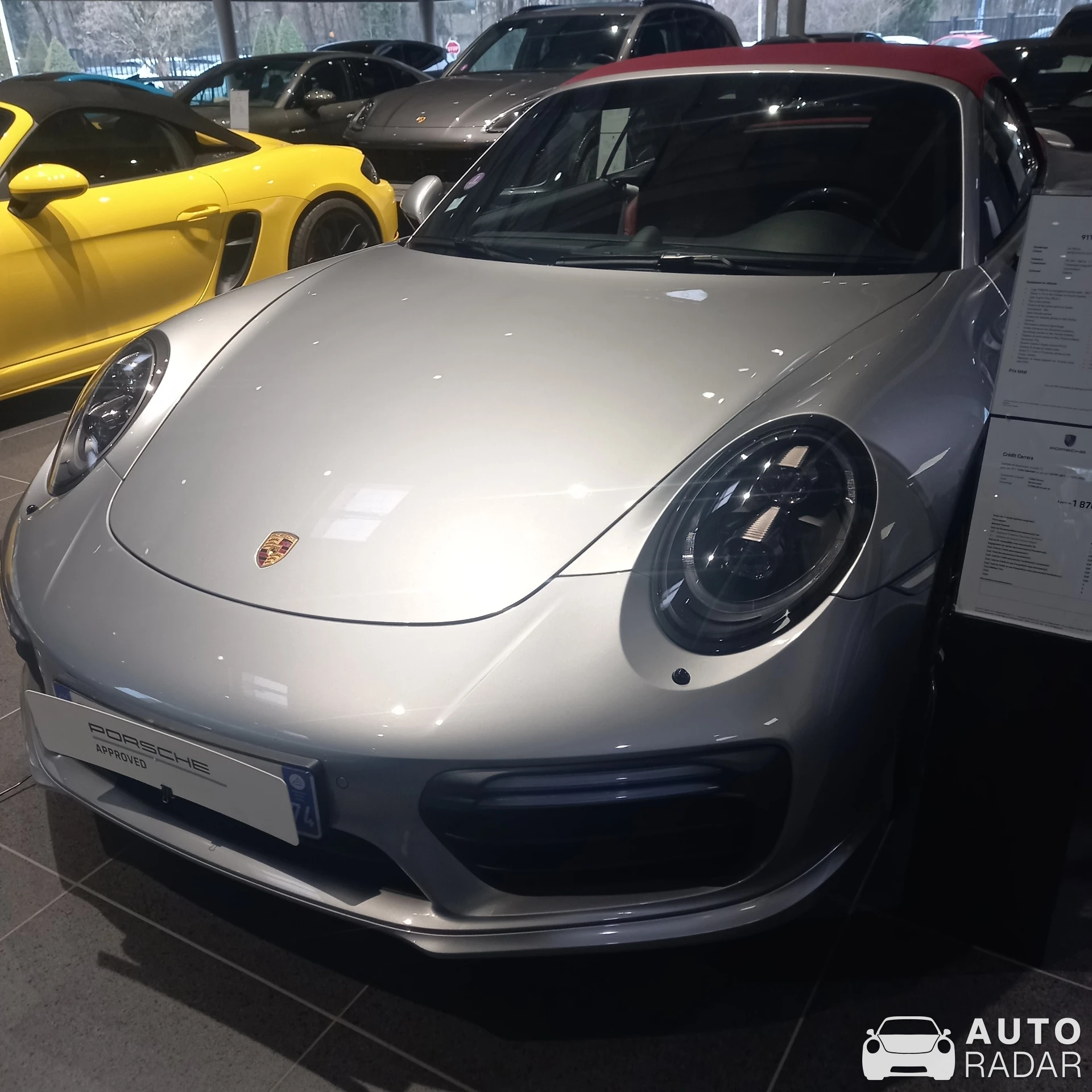 Porsche 991 Carrera Cabriolet MkII spotted in Epagny Metz-Tessy, France