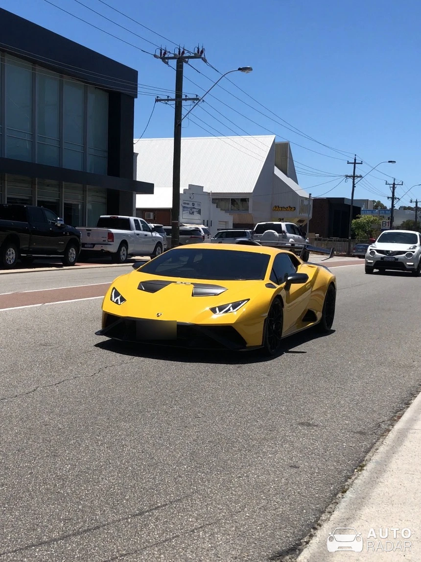 Lamborghini Huracán LP640-2 STO spotted in Osborne Park, Australia