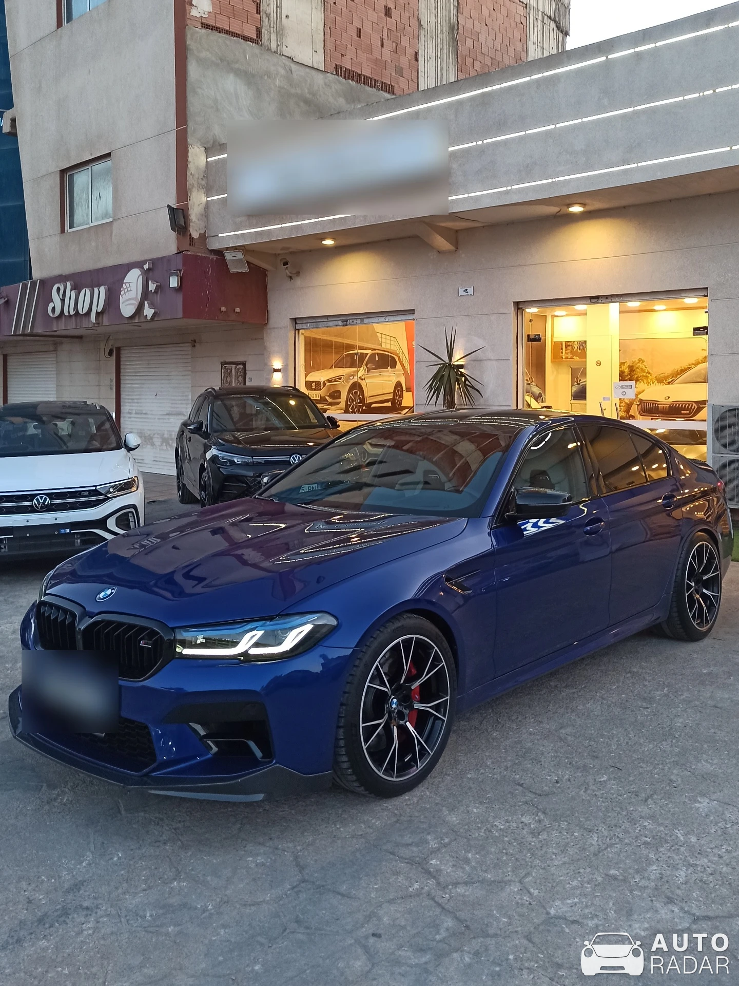 BMW M5 F90 Competition spotted in Bir El Djir
