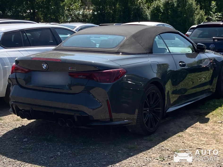 BMW M4 G83 Convertible Competition 2024 spotted in Nürburg
