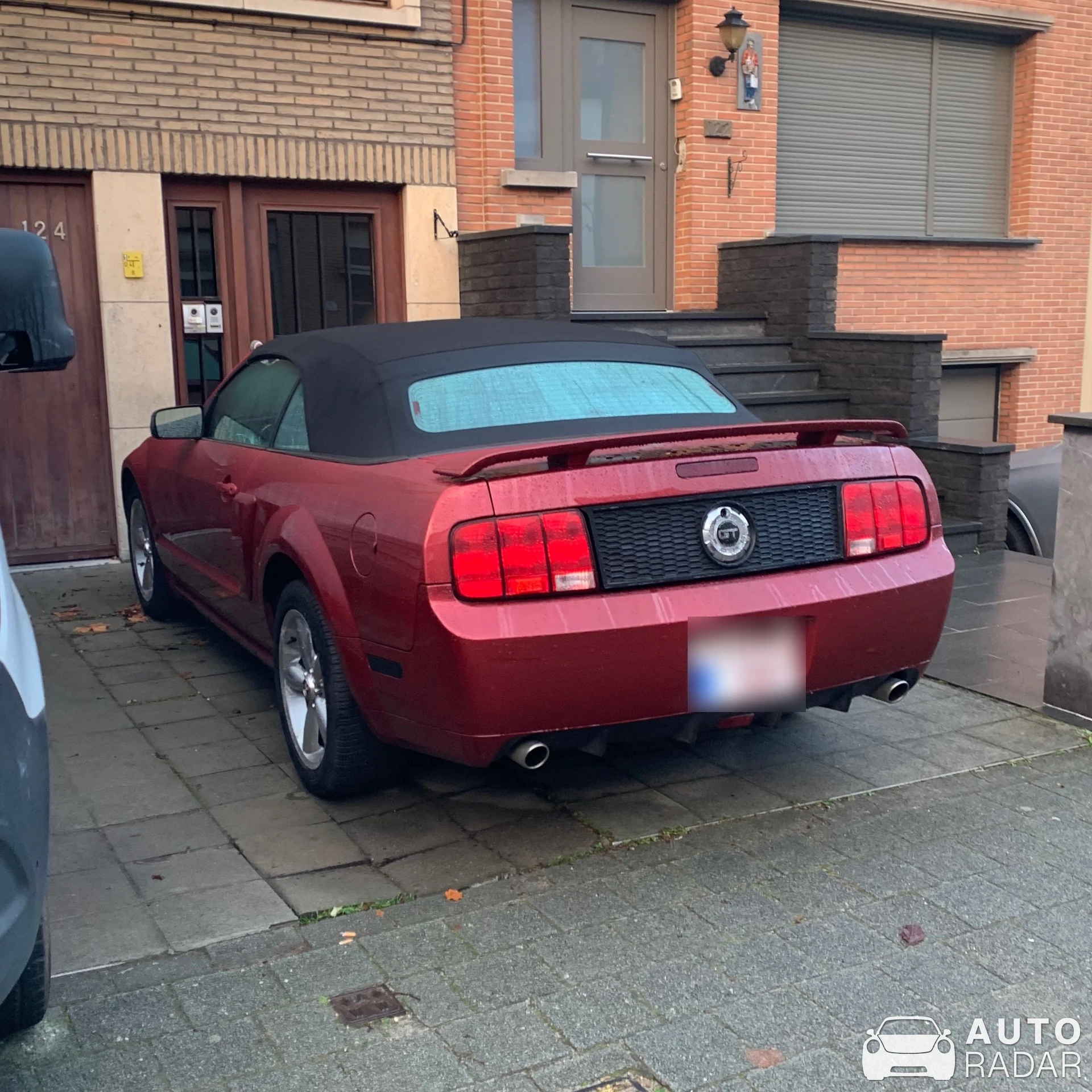 Ford Mustang GT Convertible spotted in Antwerpen, België