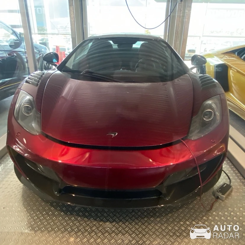 McLaren 12C High Sport spotted in Böblingen