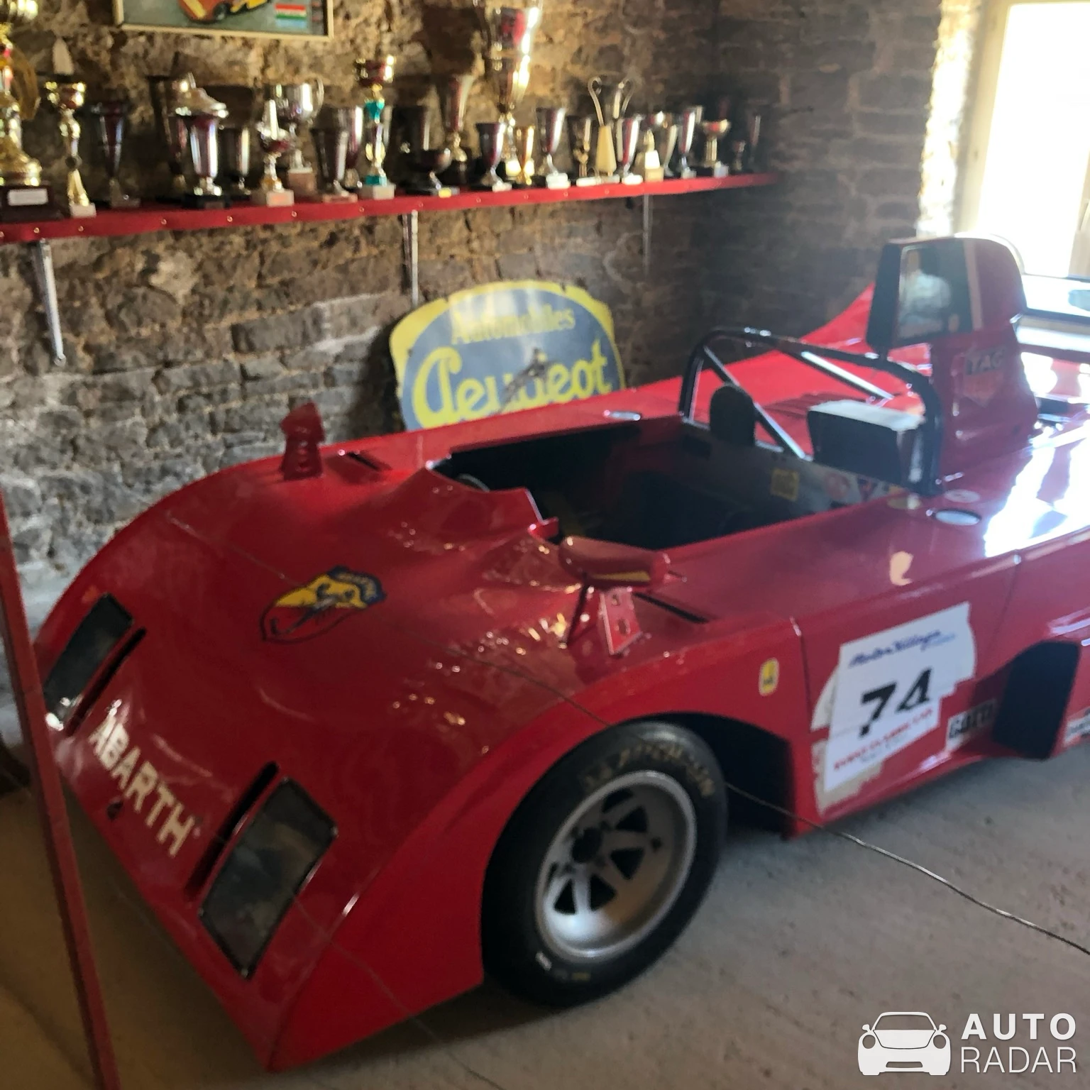 Abarth Osella PA1 spotted in Savigny-lès-Beaune