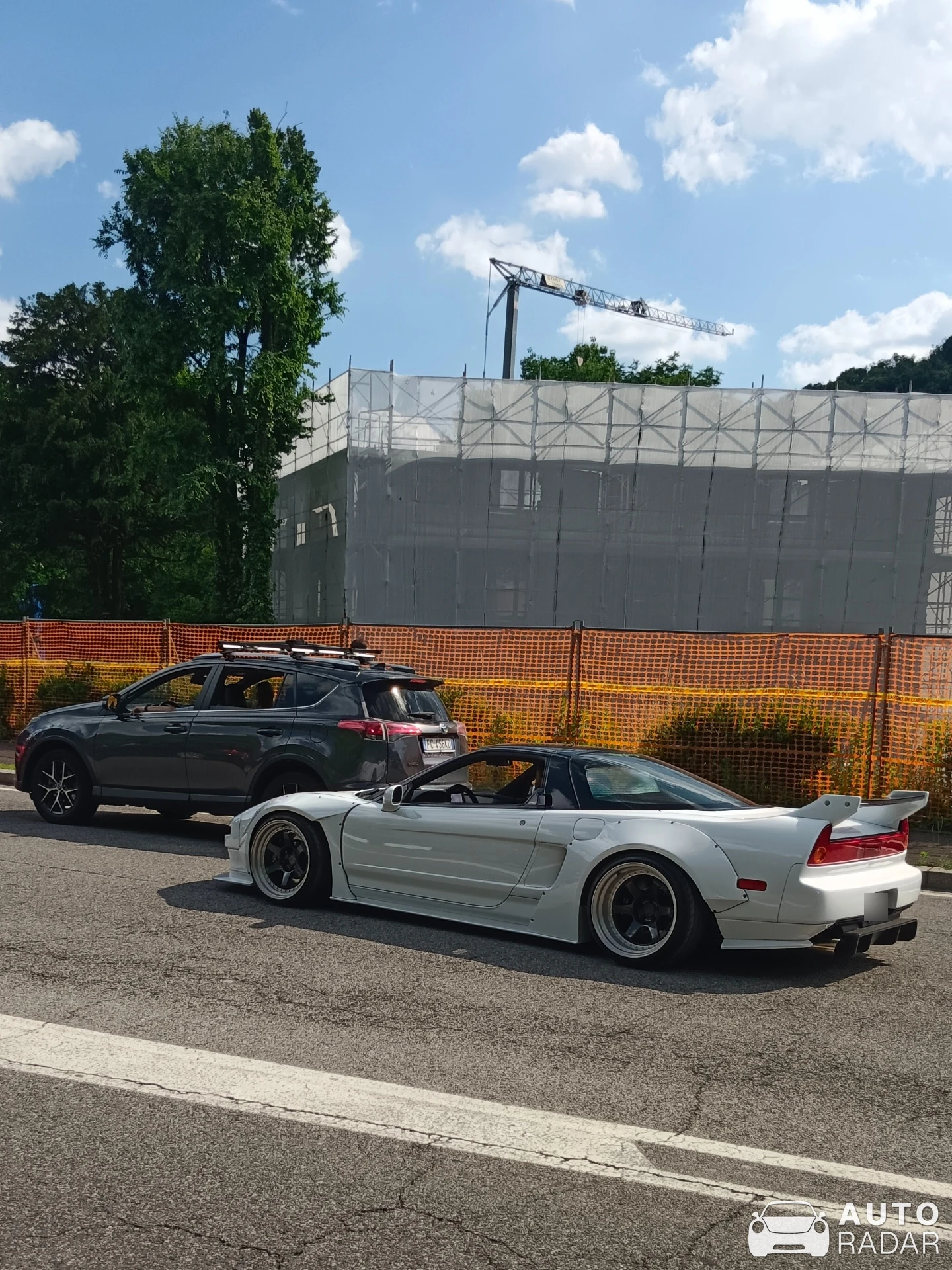Acura NSX 2016 Liberty Walk Widebody spotted in Como