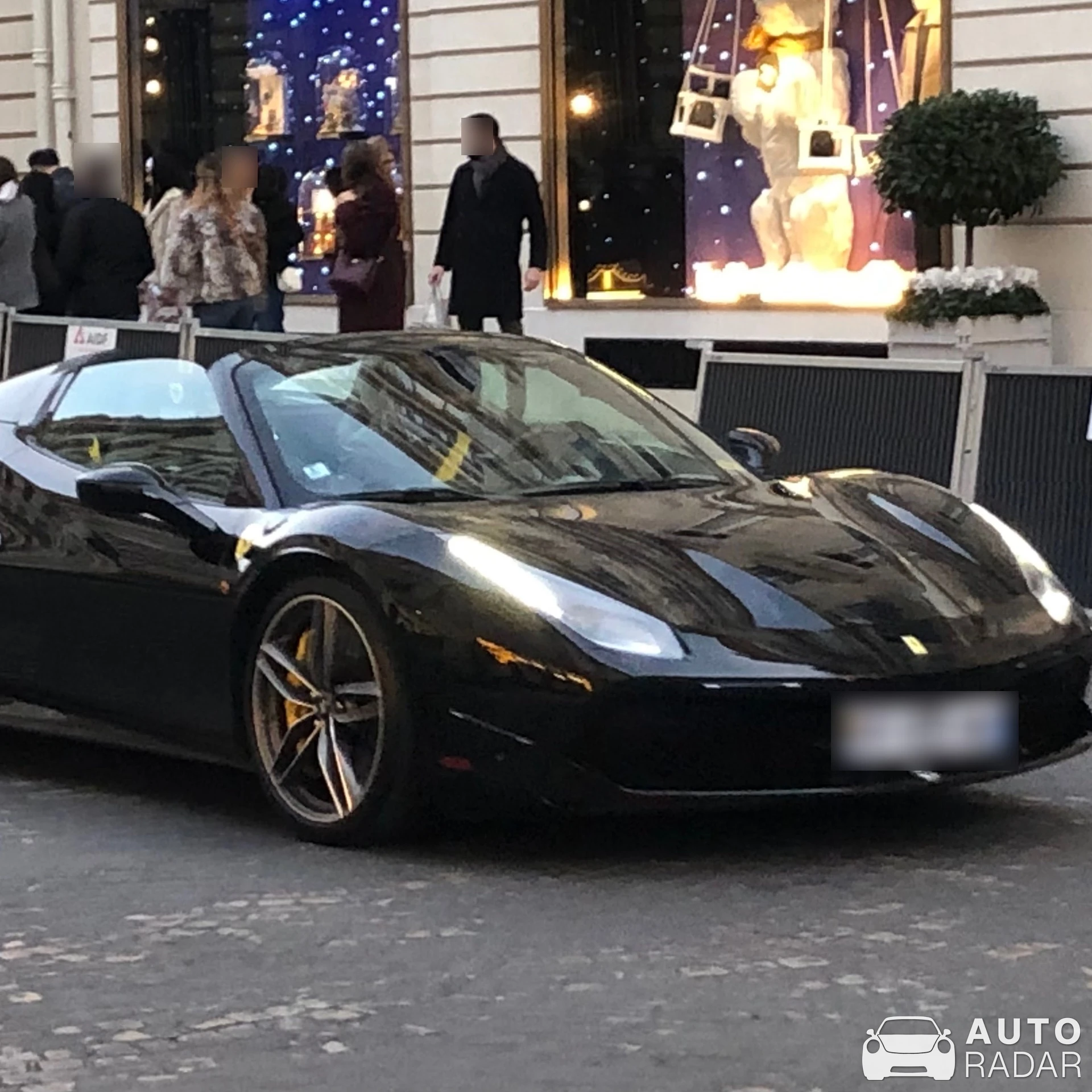 Ferrari 488 Spider spotted in Paris, France