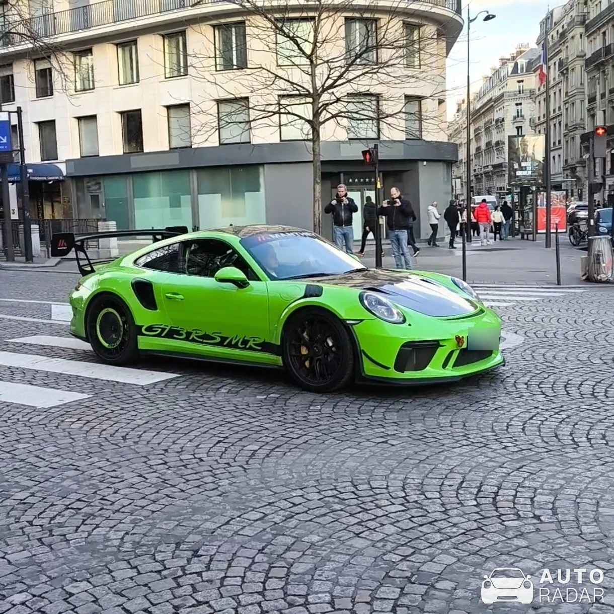 Porsche 991 GT3 RS MkII MR spotted in Paris, France