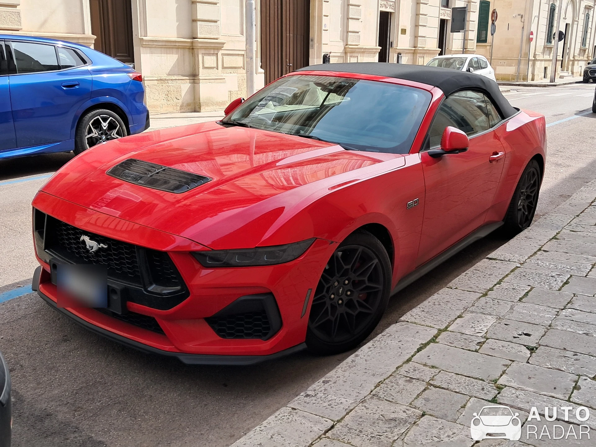 Ford RTR Mustang GT Convertible 2024 spotted in Maglie