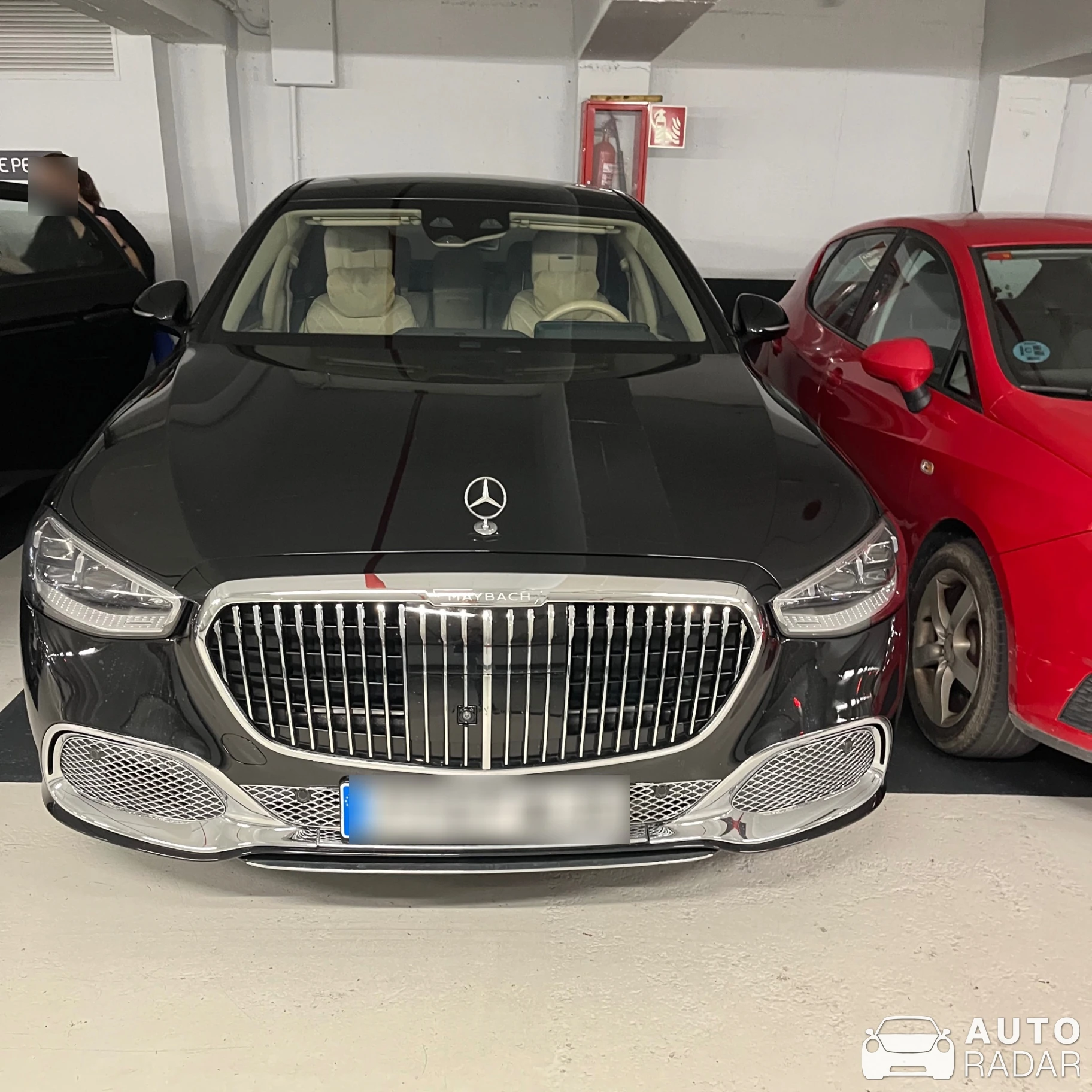 Mercedes-Maybach S 580 4MATIC spotted in Barcelona, Spain