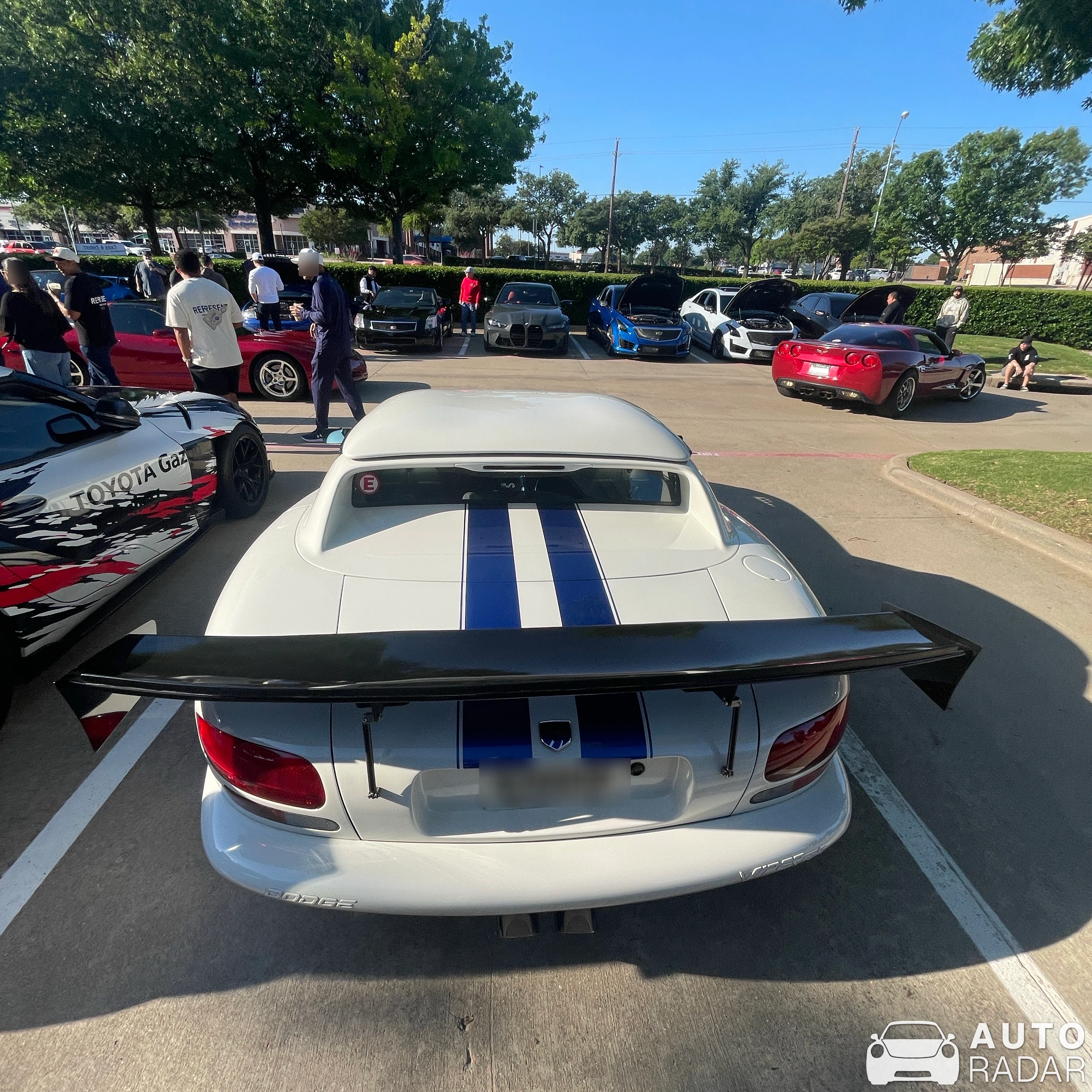 Dodge Viper RT/10 1996 spotted in Plano