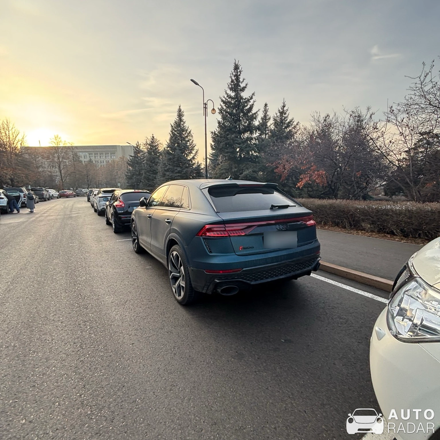 Audi RS Q8 spotted in Almaty