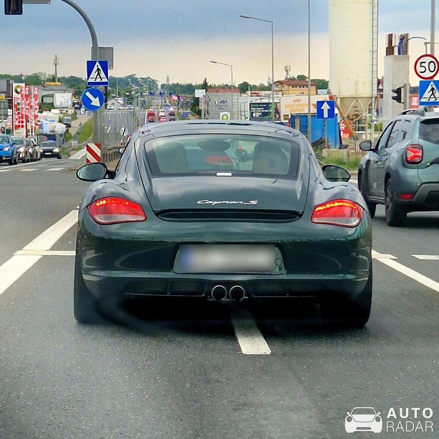 Porsche 987 Cayman S spotted in Libertów
