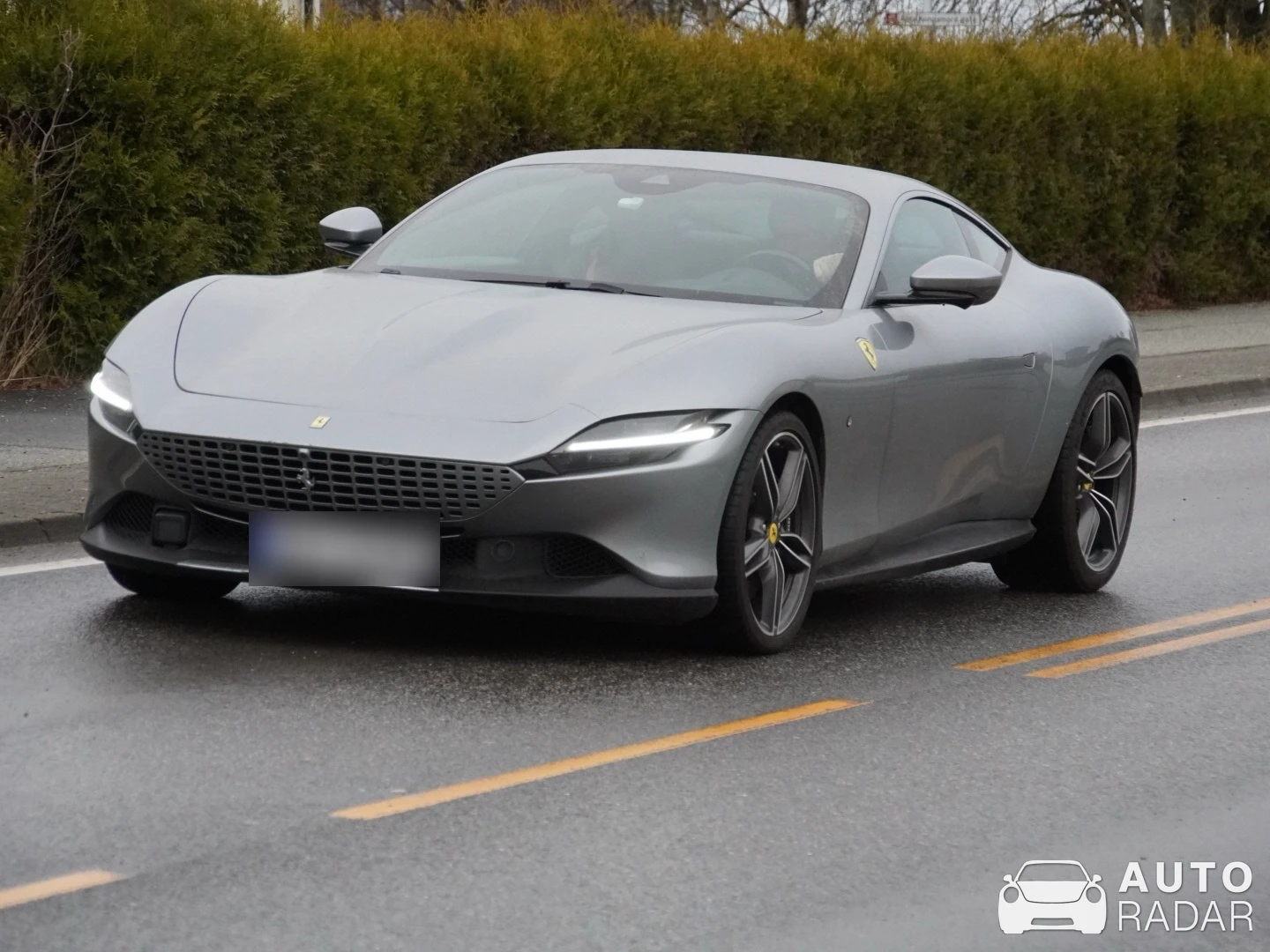Ferrari Roma spotted in Hafrsfjord, Norge