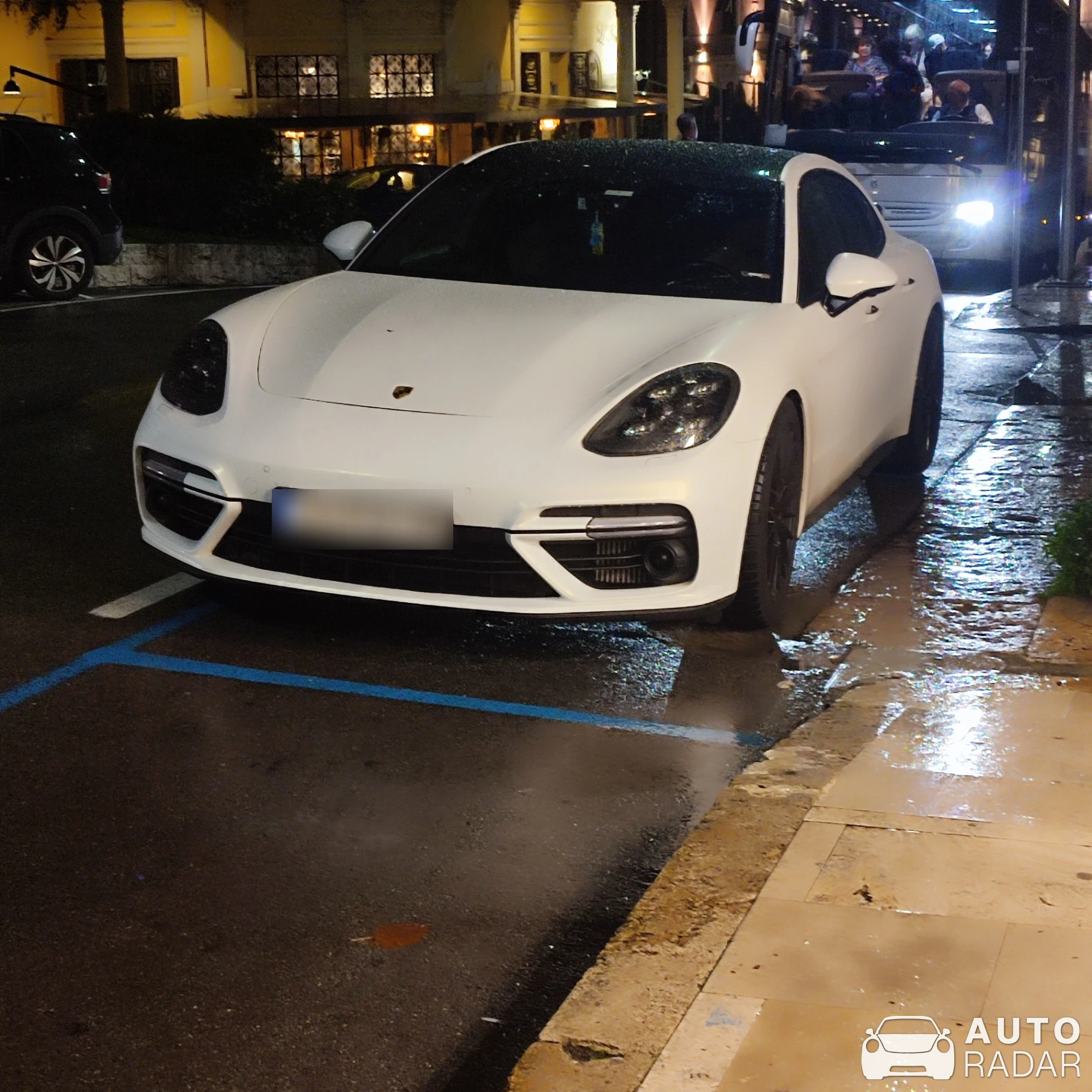 Porsche 971 Panamera Turbo spotted in Montecatini Terme, Italy