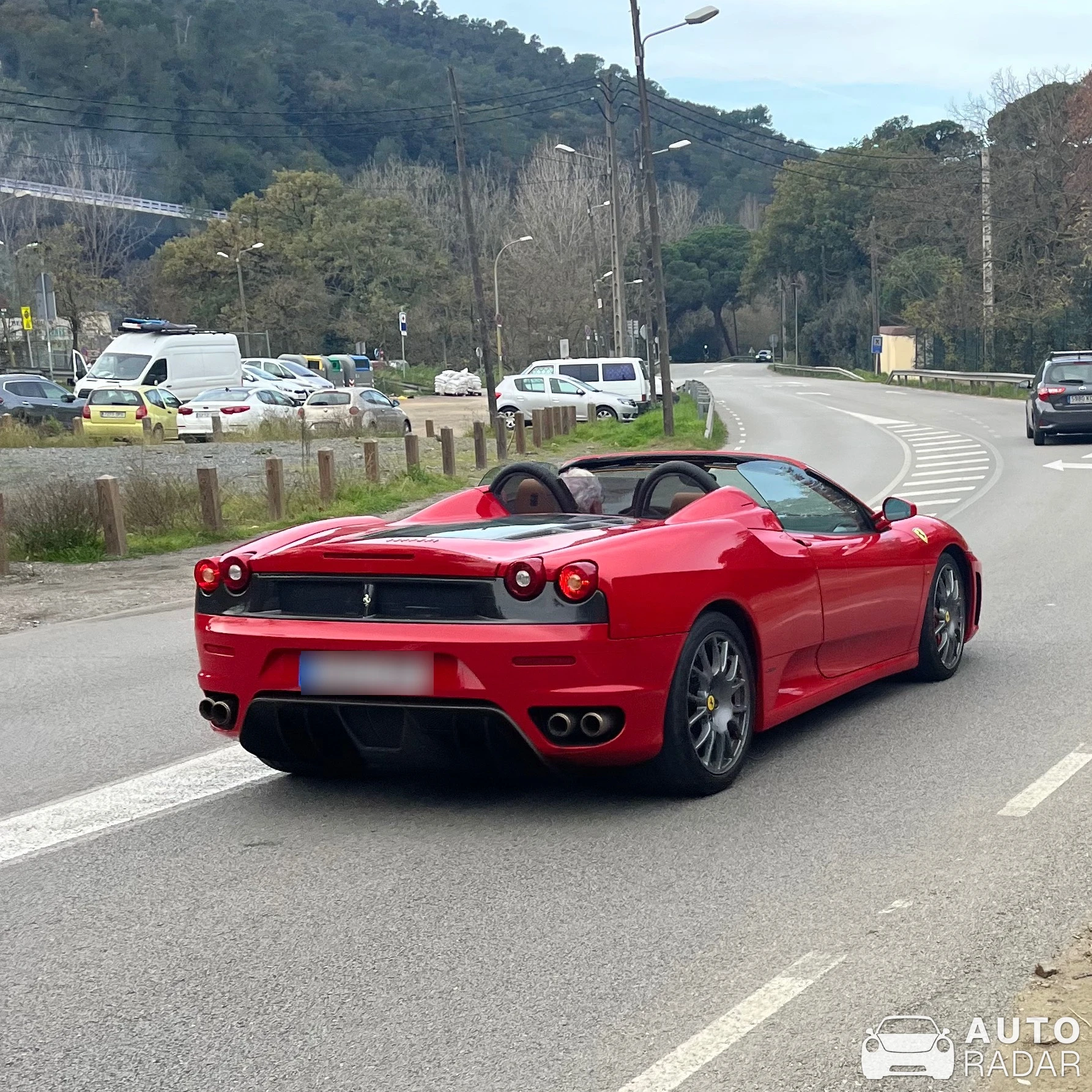 Ferrari F430 Spider spotted in Barcelona, Spain