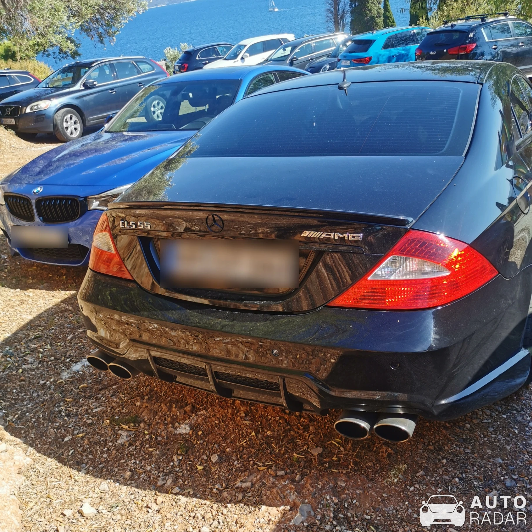 Mercedes-Benz CLS 55 AMG spotted in Supetar, Croatia