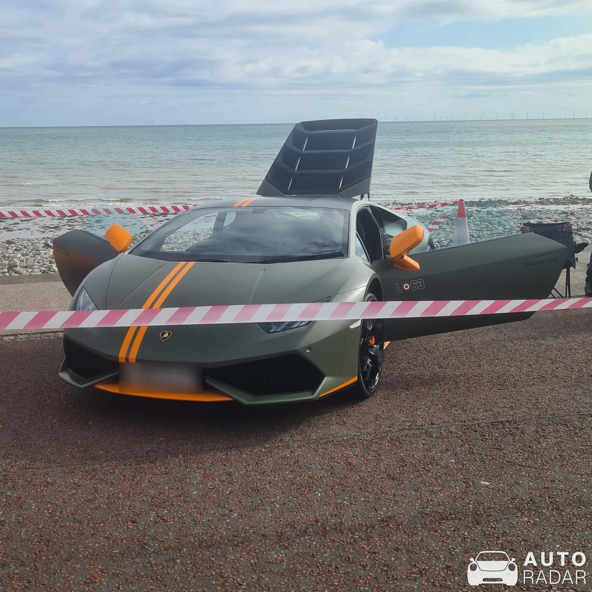 Lamborghini Huracán Avio spotted