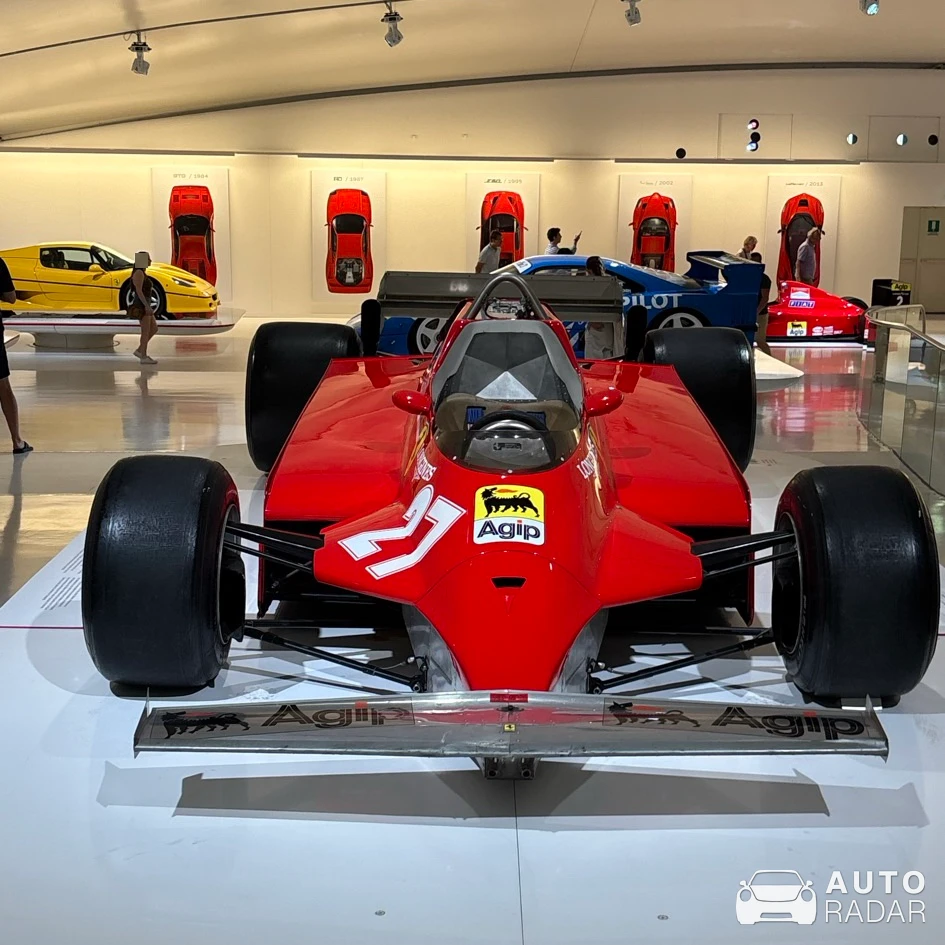 Ferrari Scuderia 126 CK spotted in Modena