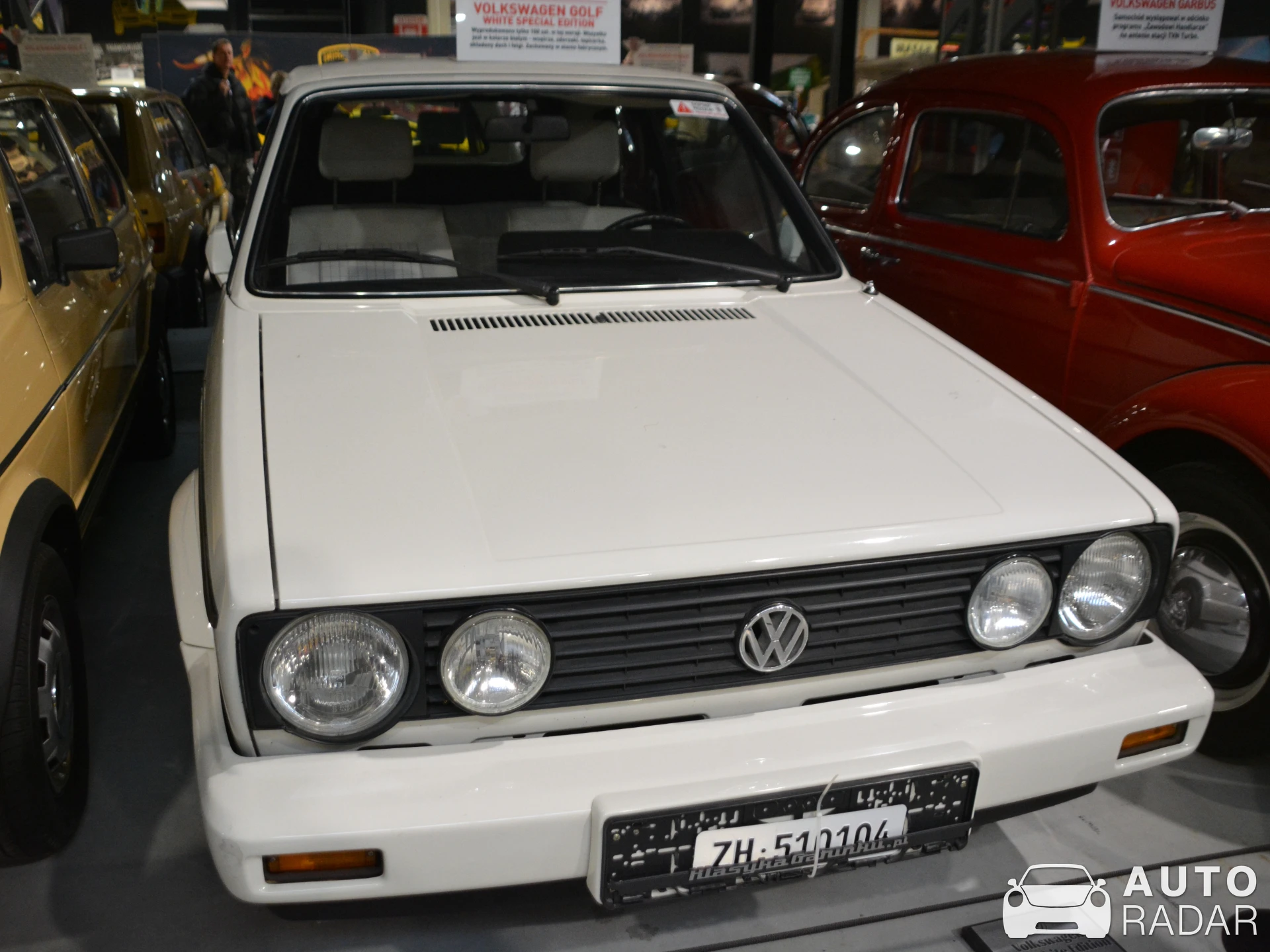 Volkswagen Golf Cabriolet MkI White Special Edition spotted