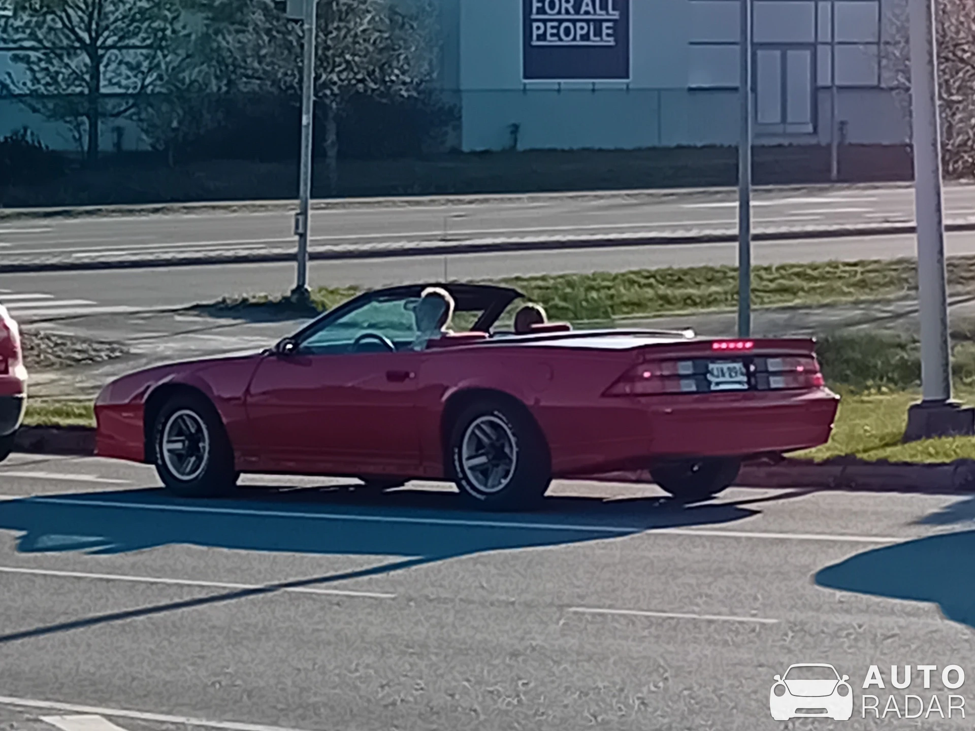 Chevrolet Camaro RS Cabriolet spotted in Hämeenlinna