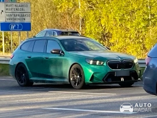 BMW M5 G99 Touring spotted in Vantaa, Suomi