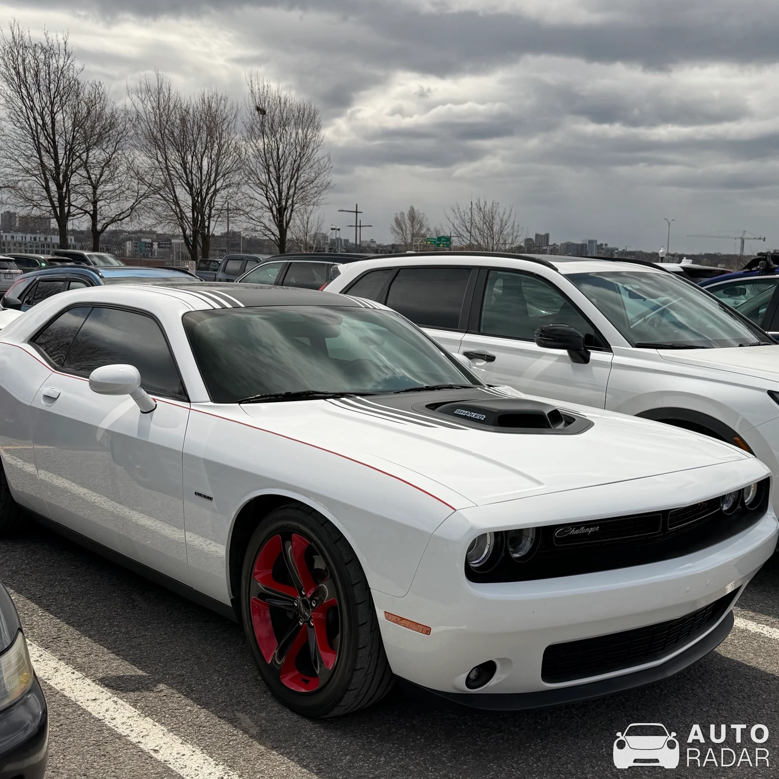 Dodge Challenger R/T Scat Pack Widebody Shaker spotted in Québec