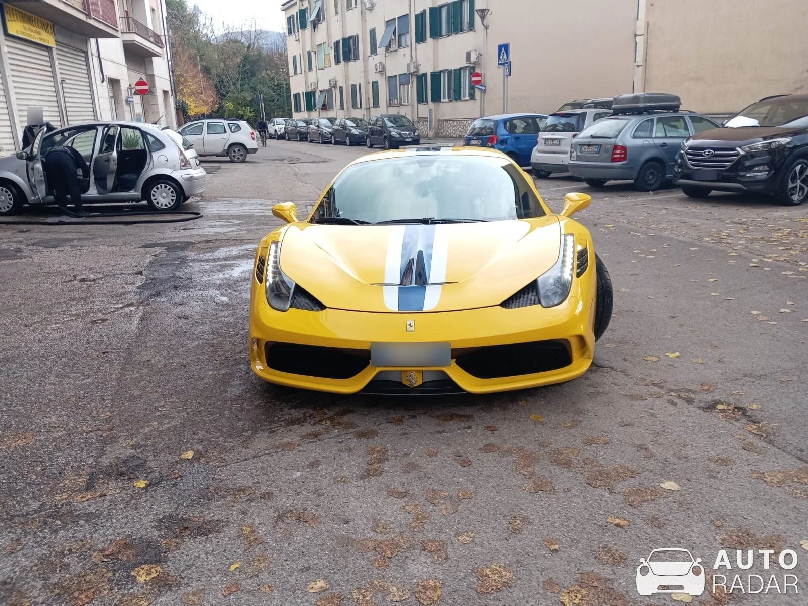 Ferrari 458 Spider spotted in Terni, Italy