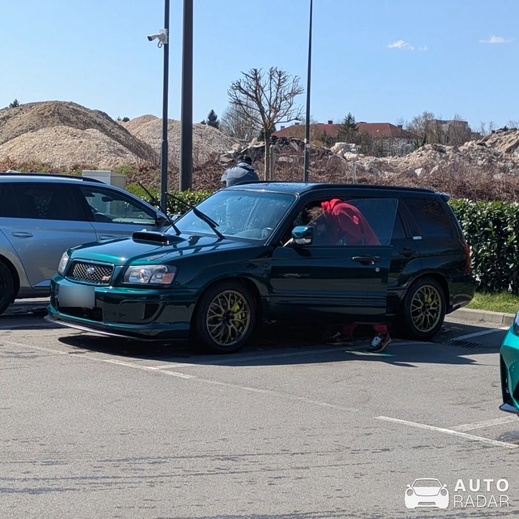 Subaru Forester SG9 STI spotted in Ljubljana