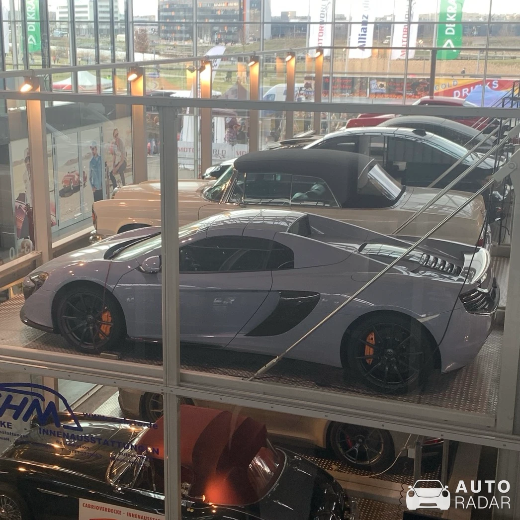 McLaren 650S Spider spotted in Böblingen, Deutschland
